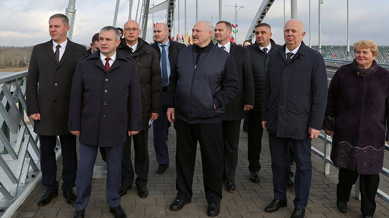 Александр Лукашенко в Мозыре