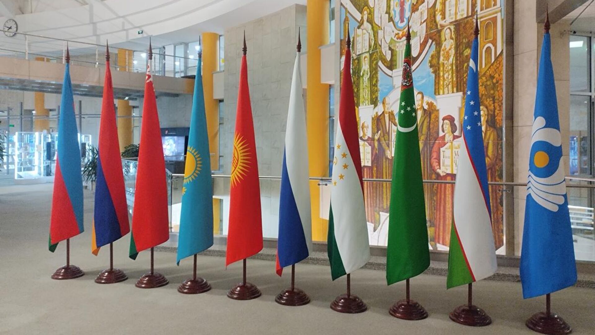 флаги снг