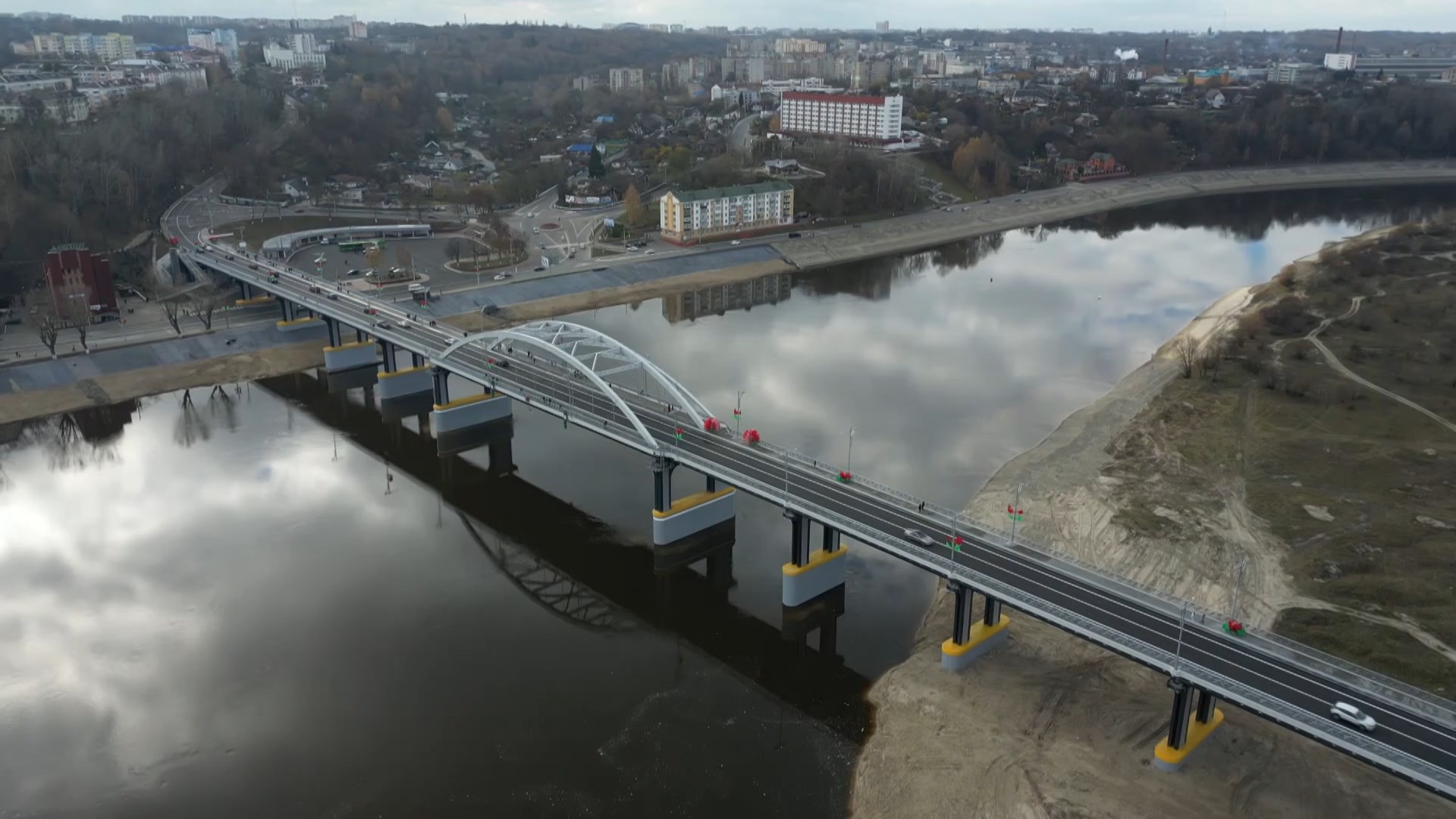 мост через Припять в Мозыре мост через Припять в Мозыре
