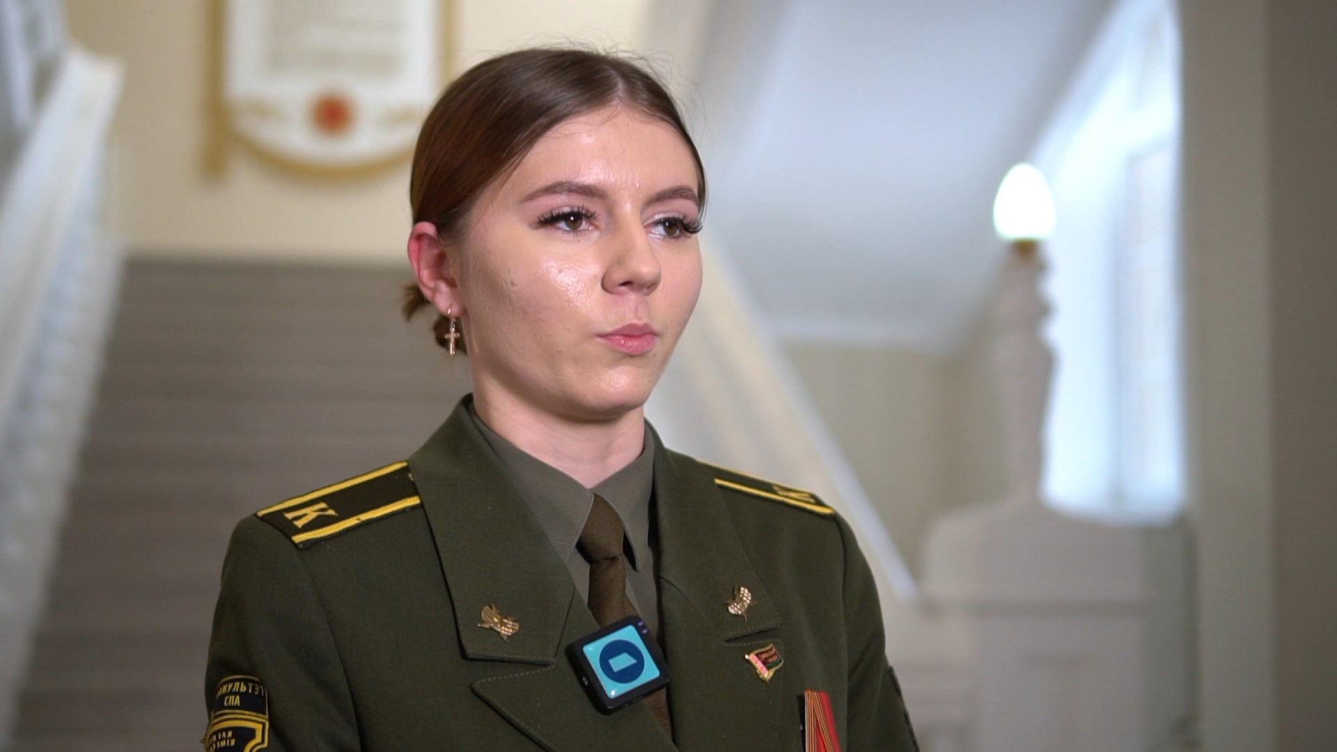 курсант Военной академии Беларуси Валерия Тимощенко