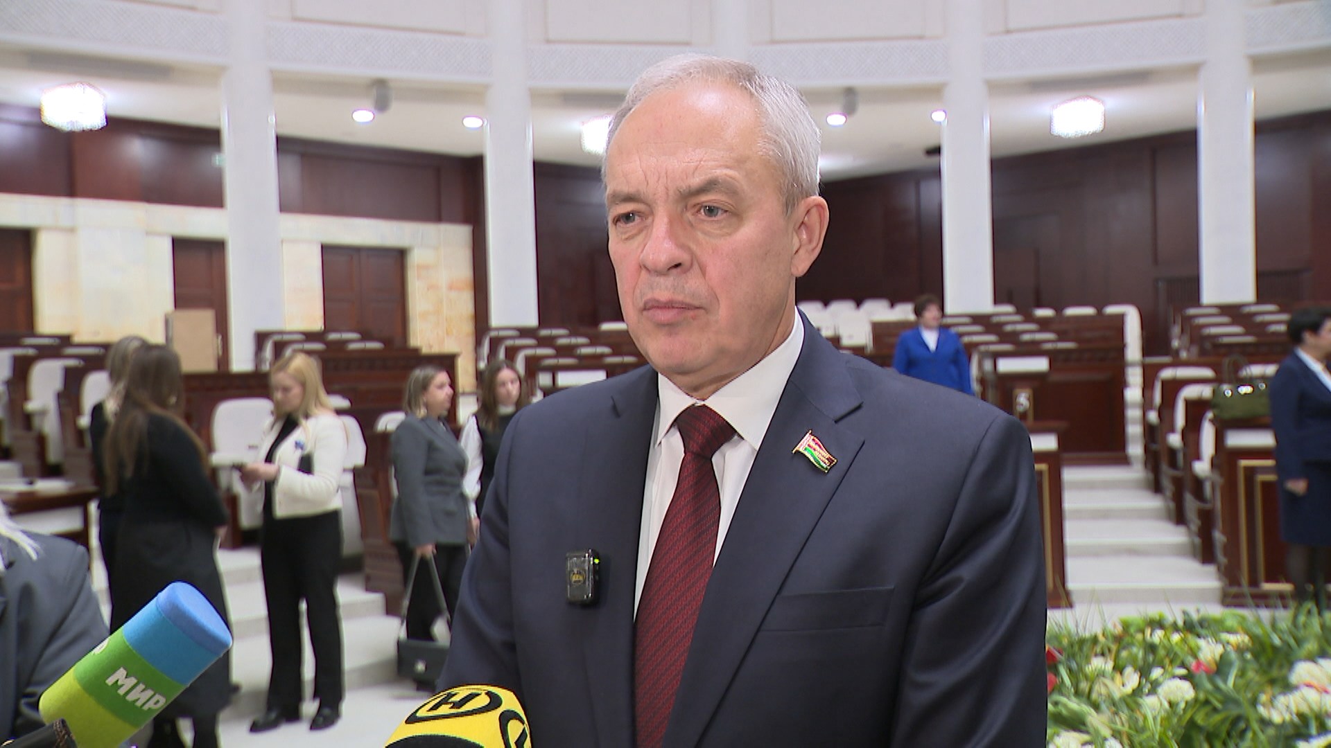 Игорь Сергеенко, председатель Палаты представителей Национального собрания Беларуси