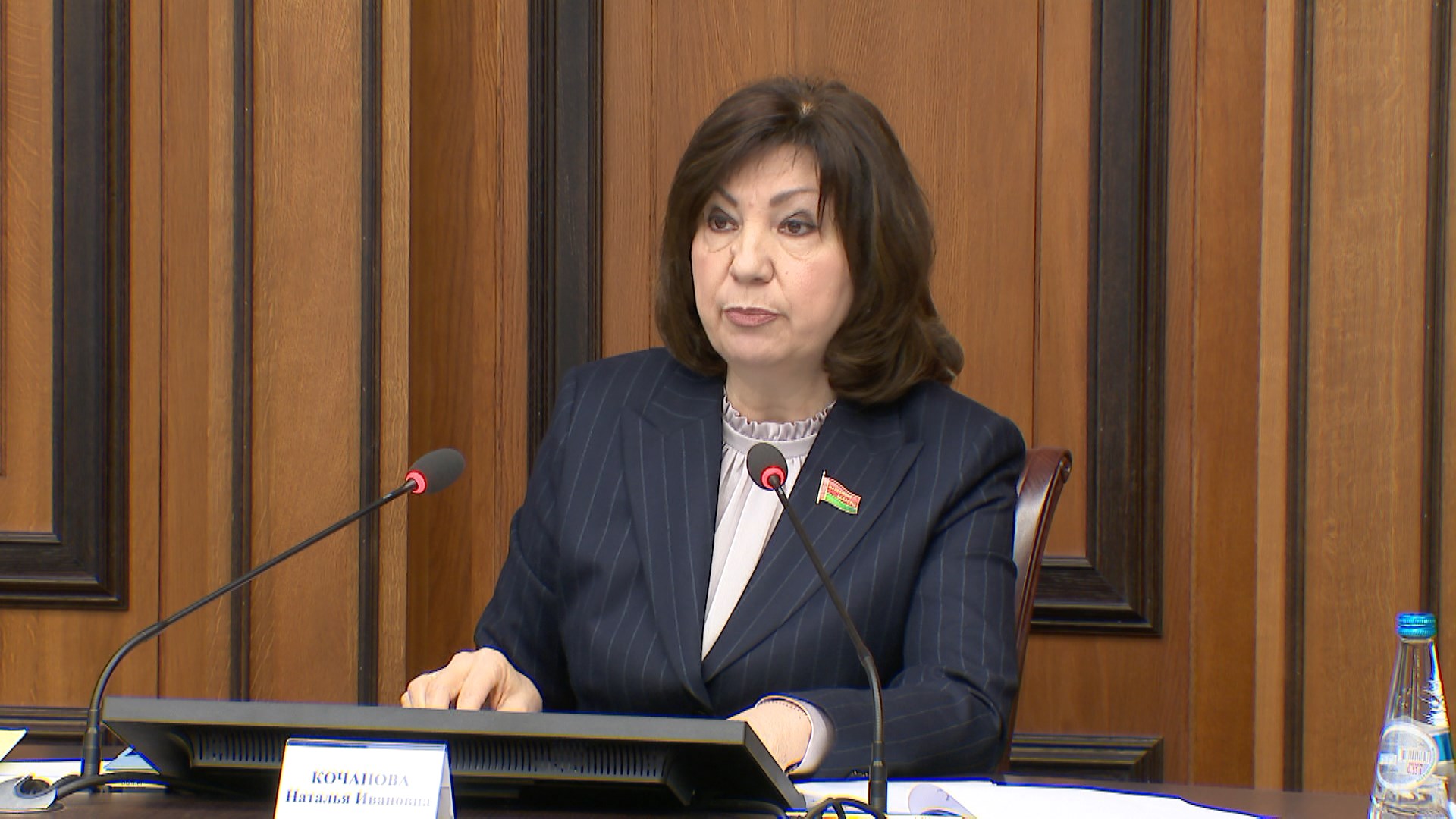 Наталья Кочанова, председатель Совета Республики Национального собрания Беларуси