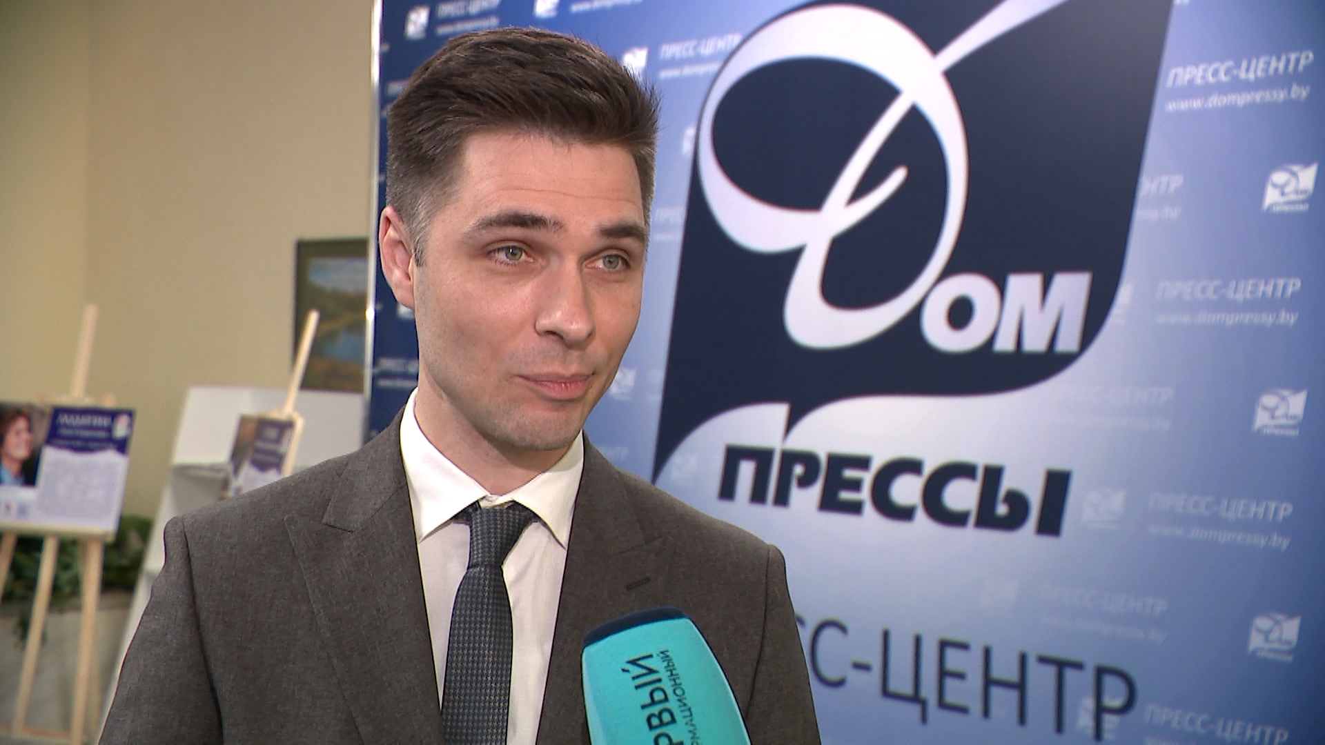 Владимир Карпусь, главный директор главной дирекции подготовки телепрограмм генерального продюсерского центра Белтелерадиокомпании