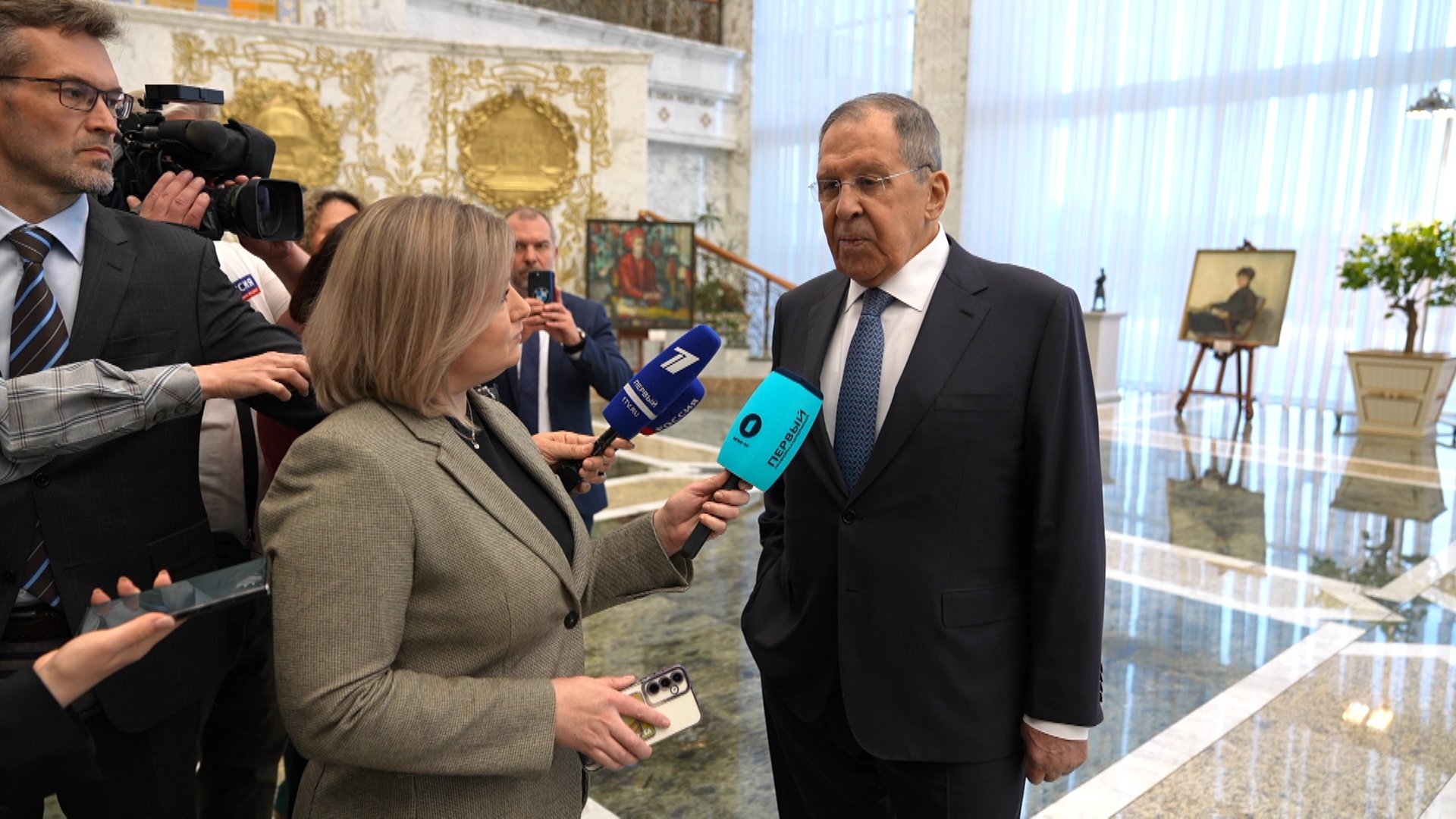 Министр иностранных дел России Сергей Лавров