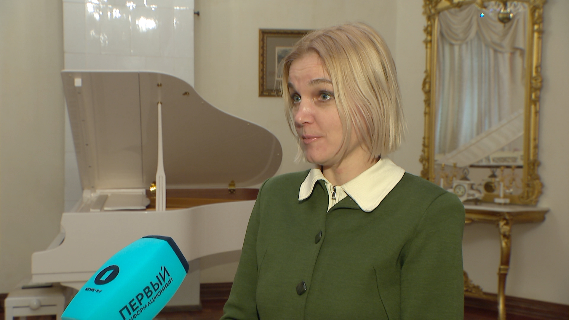 Лидия Маркович, заведующая филиалом "Лошицкая усадьба" Музея истории города Минска