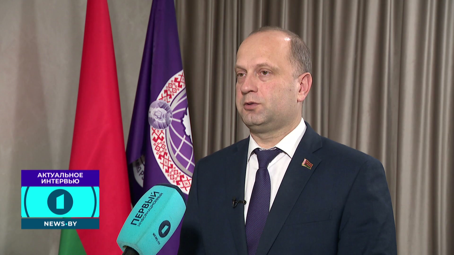 Министр экономики Беларуси Юрий Чеботарь