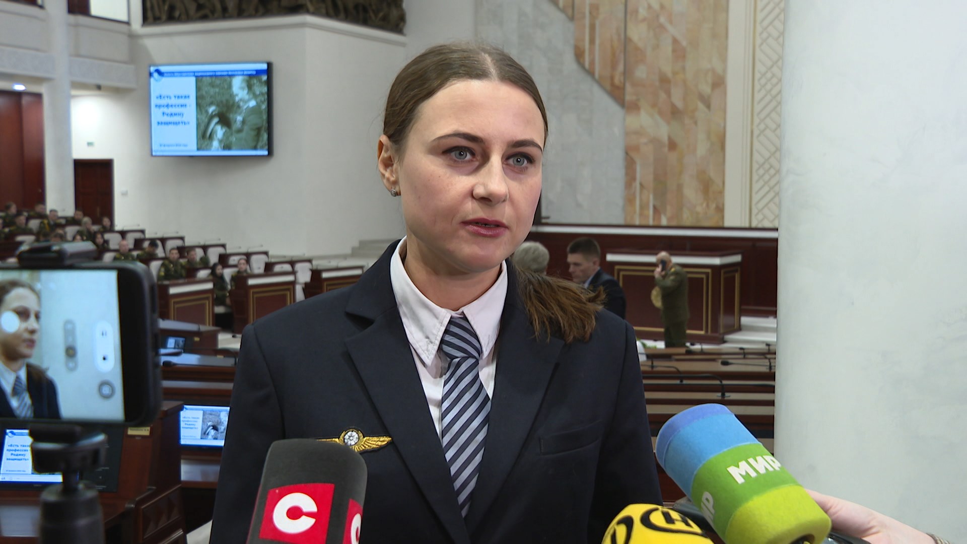 Наталья Титенкова, второй пилот авиакомпании "Белавиа"