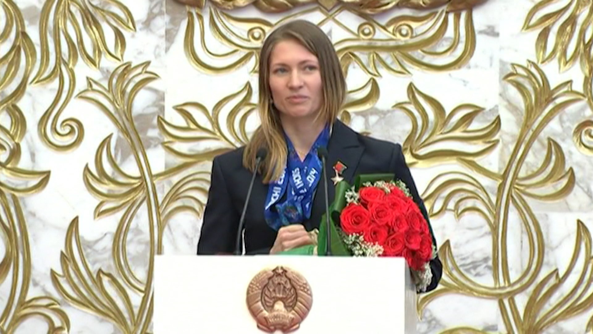 Дарья Домрачева, Герой Беларуси, олимпийская чемпионка