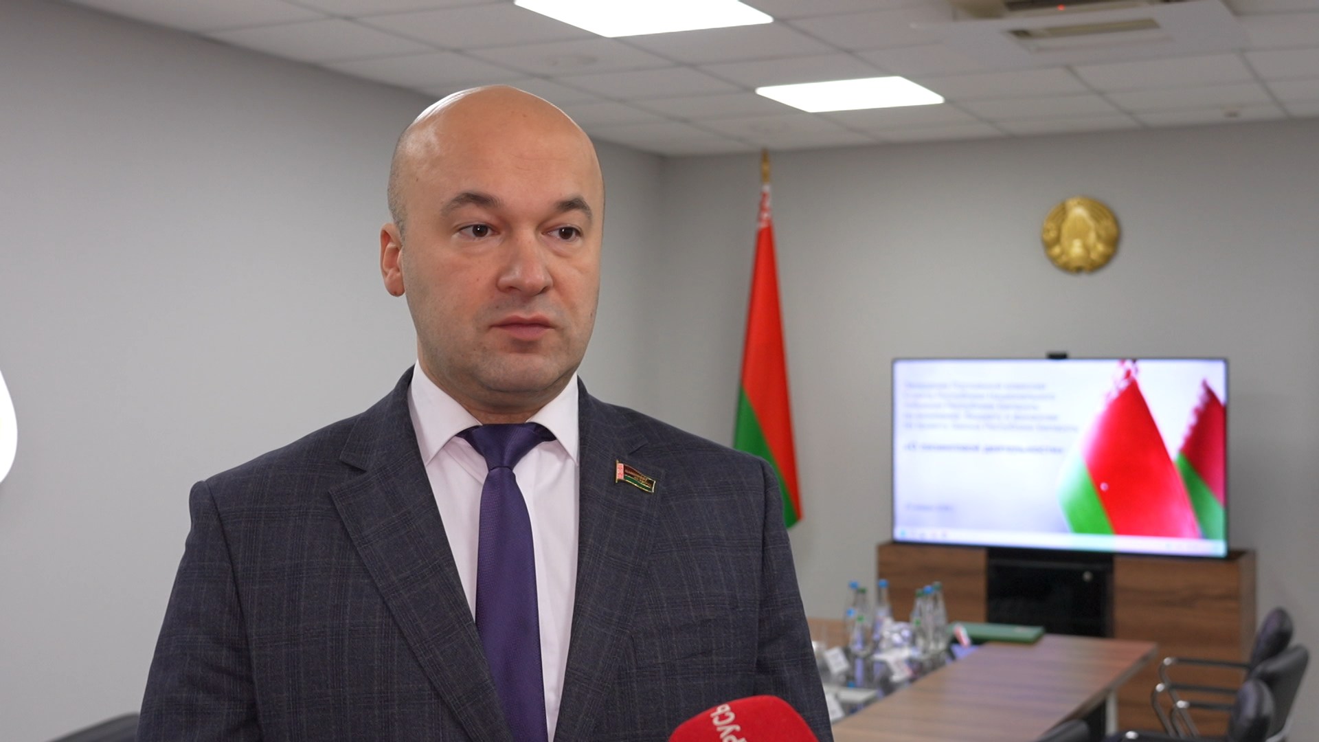 Роман Бродов,  председатель Постоянной комиссии Совета Республики Национального собрания Беларуси