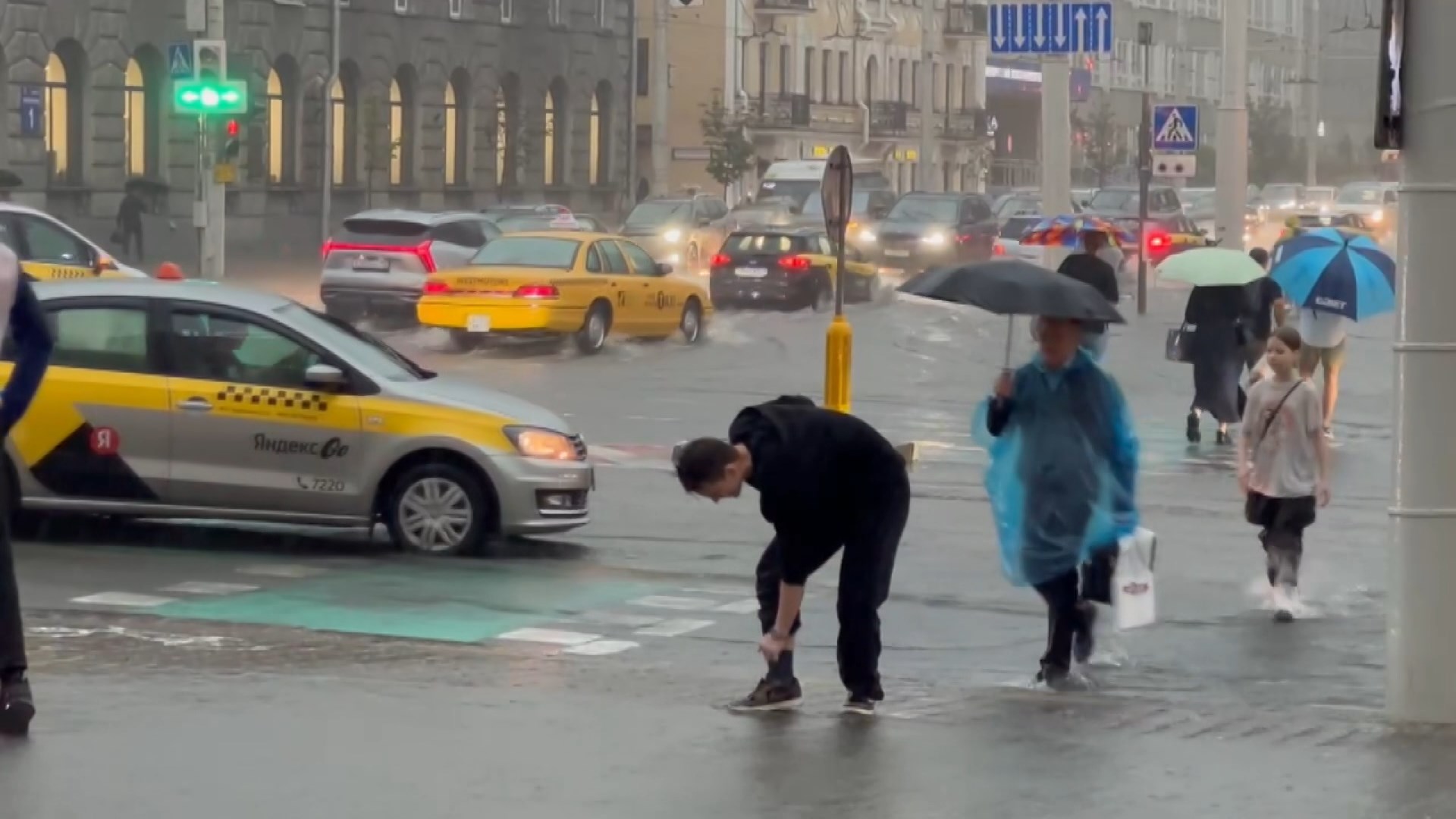 Ливень в Минске