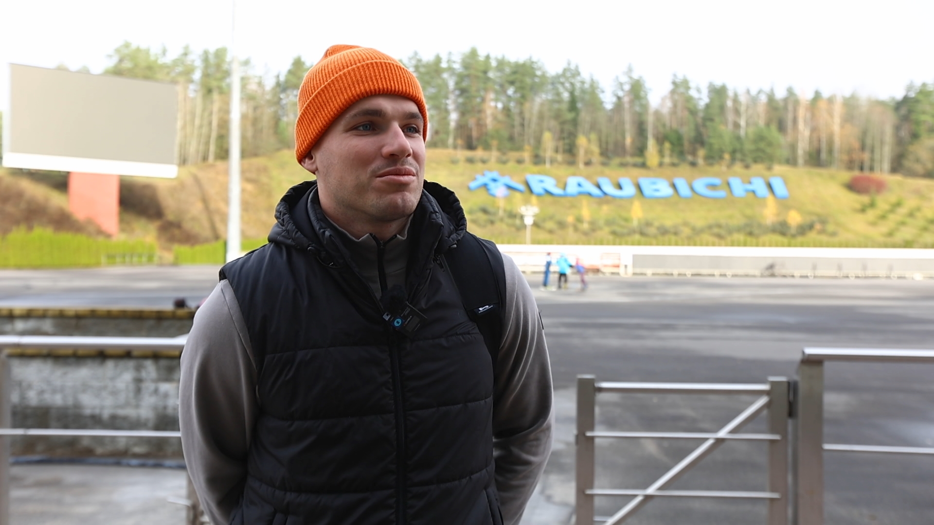 Дмитрий Лазовский, призер этапа Кубка мира по биатлону