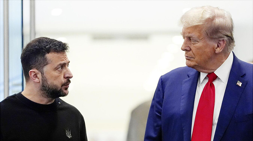 Владимир Зеленский и Дональд Трамп