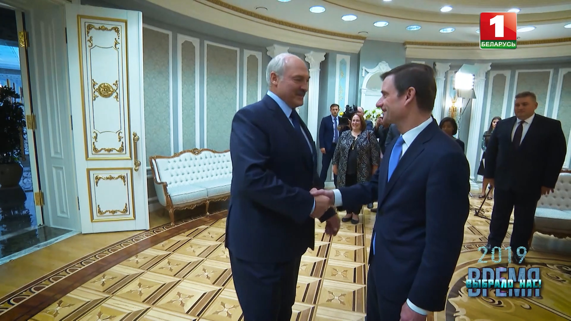 Александр Лукашенко и Дэвид Хэйл Изображение