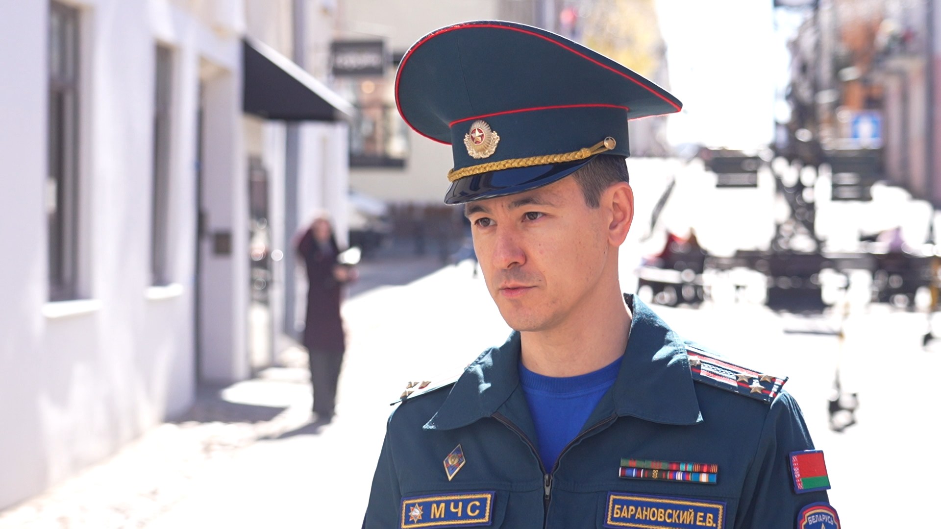 Евгений Барановский, помощник министра - пресс-секретарь МЧС Беларуси