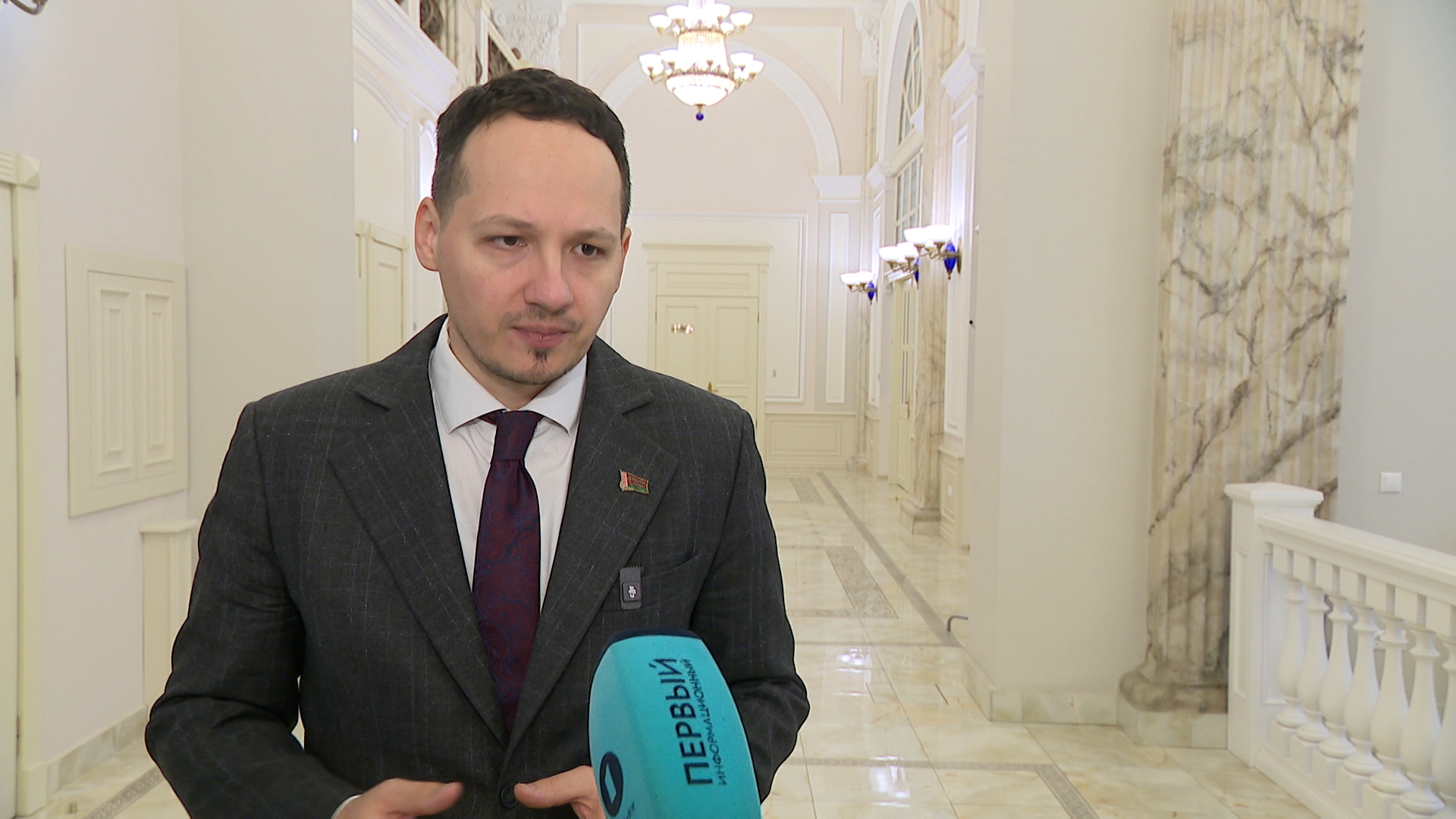 Александр Егоров, первый зампредседателя правления Национального банка Беларуси