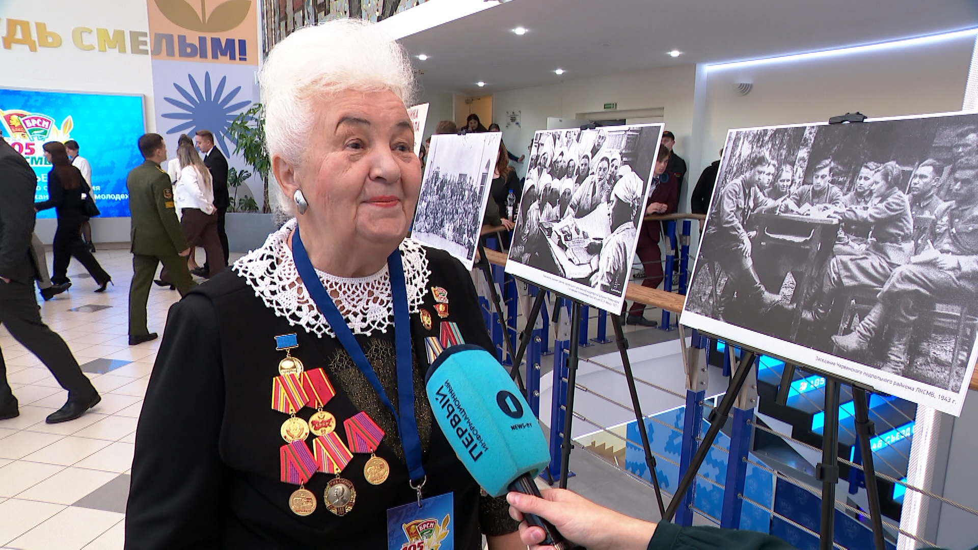 Лариса Хатько, ветеран комсомольского движения Беларуси