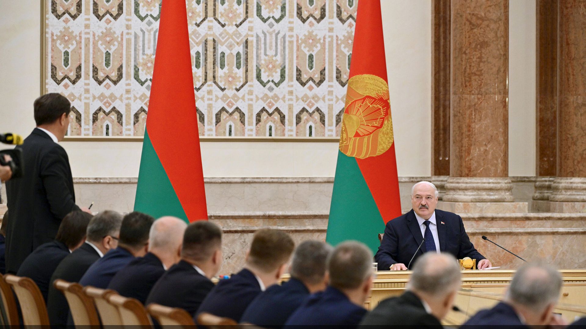 Президент Беларуси Александр Лукашенко на совещании с руководителями диппредставительств