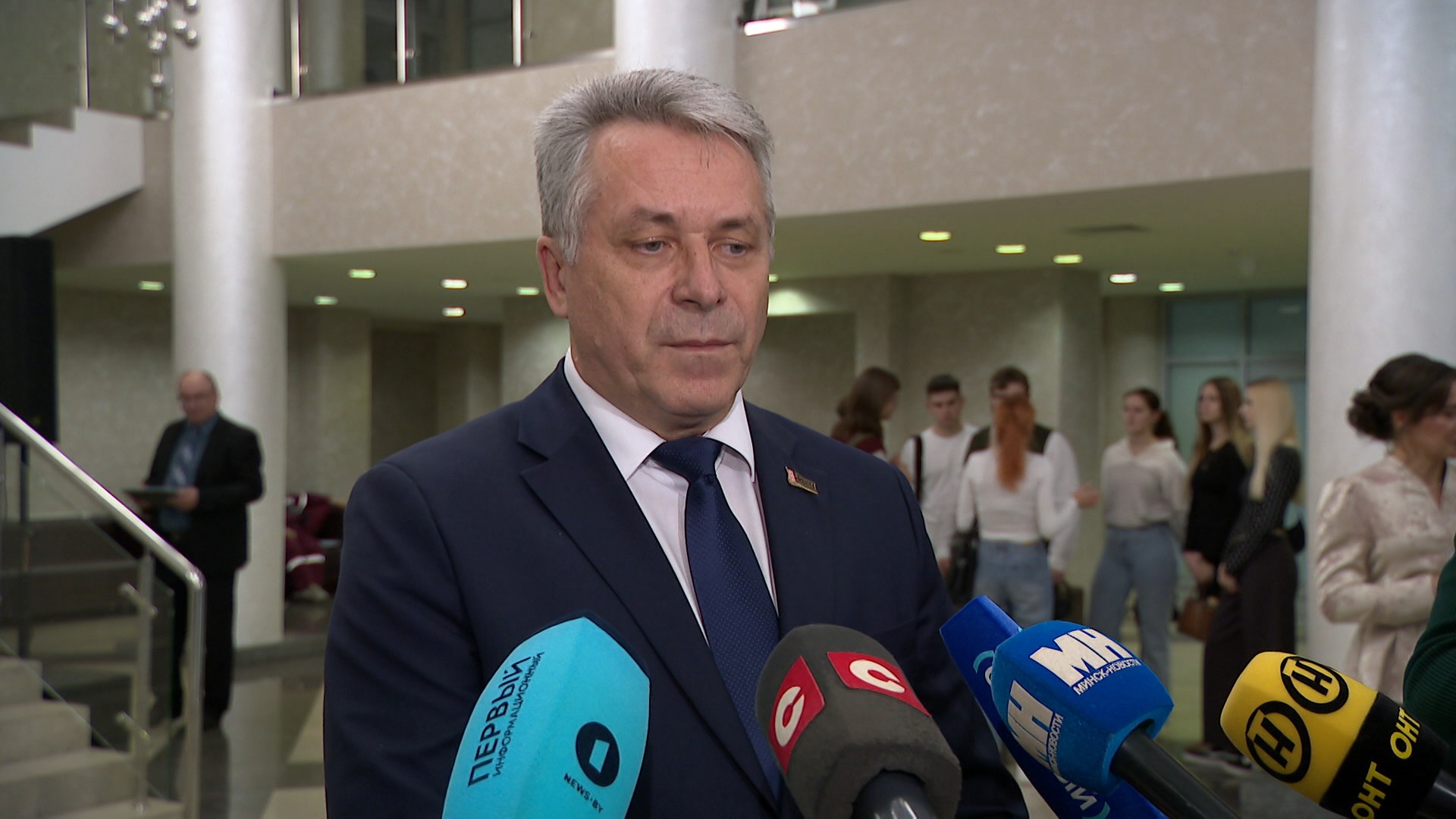 Председатель Комитета по труду, занятости и социальной защите Мингорисполкома Петр Шутько