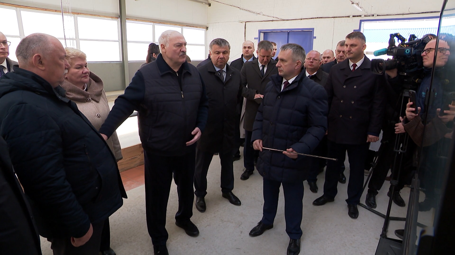 Александр Лукашенко в Наровлянском районе