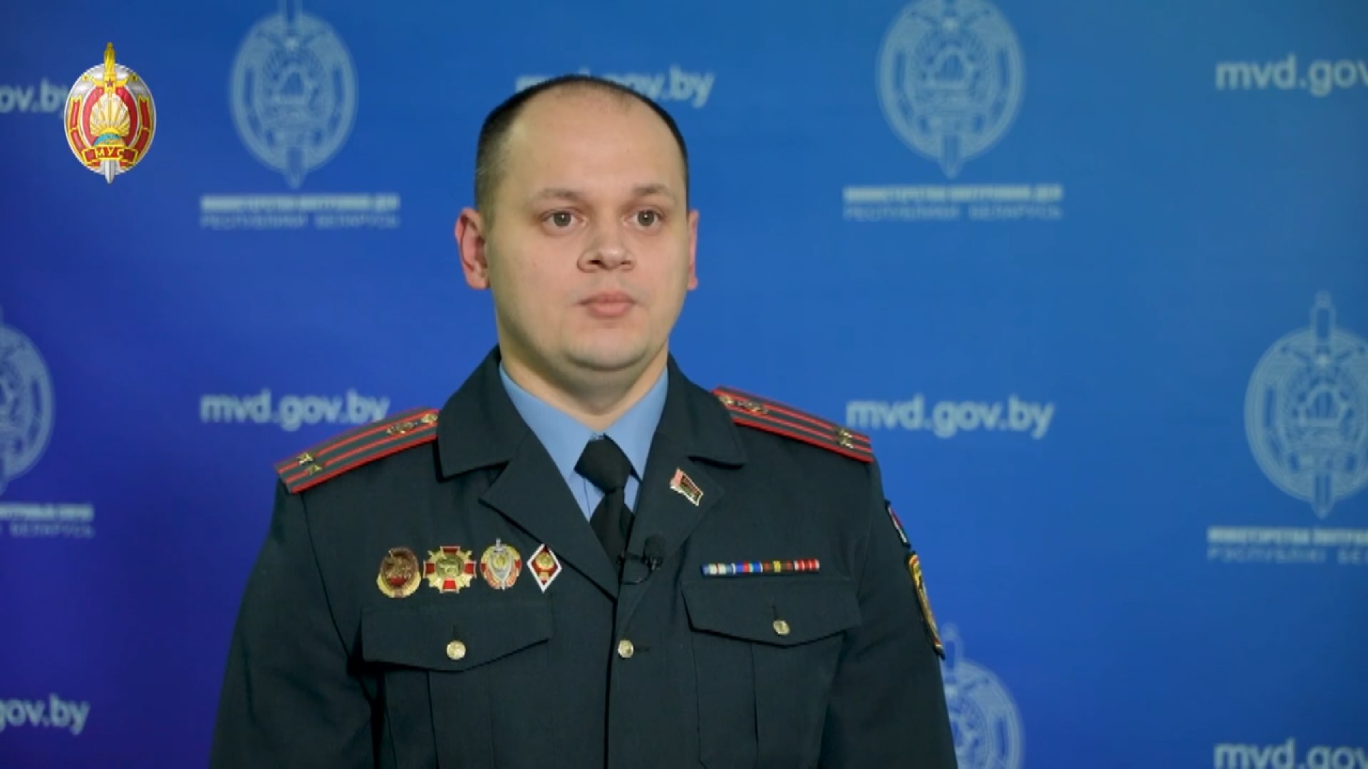 Владимир Горегляд, представитель ГУБОПиК МВД Беларуси