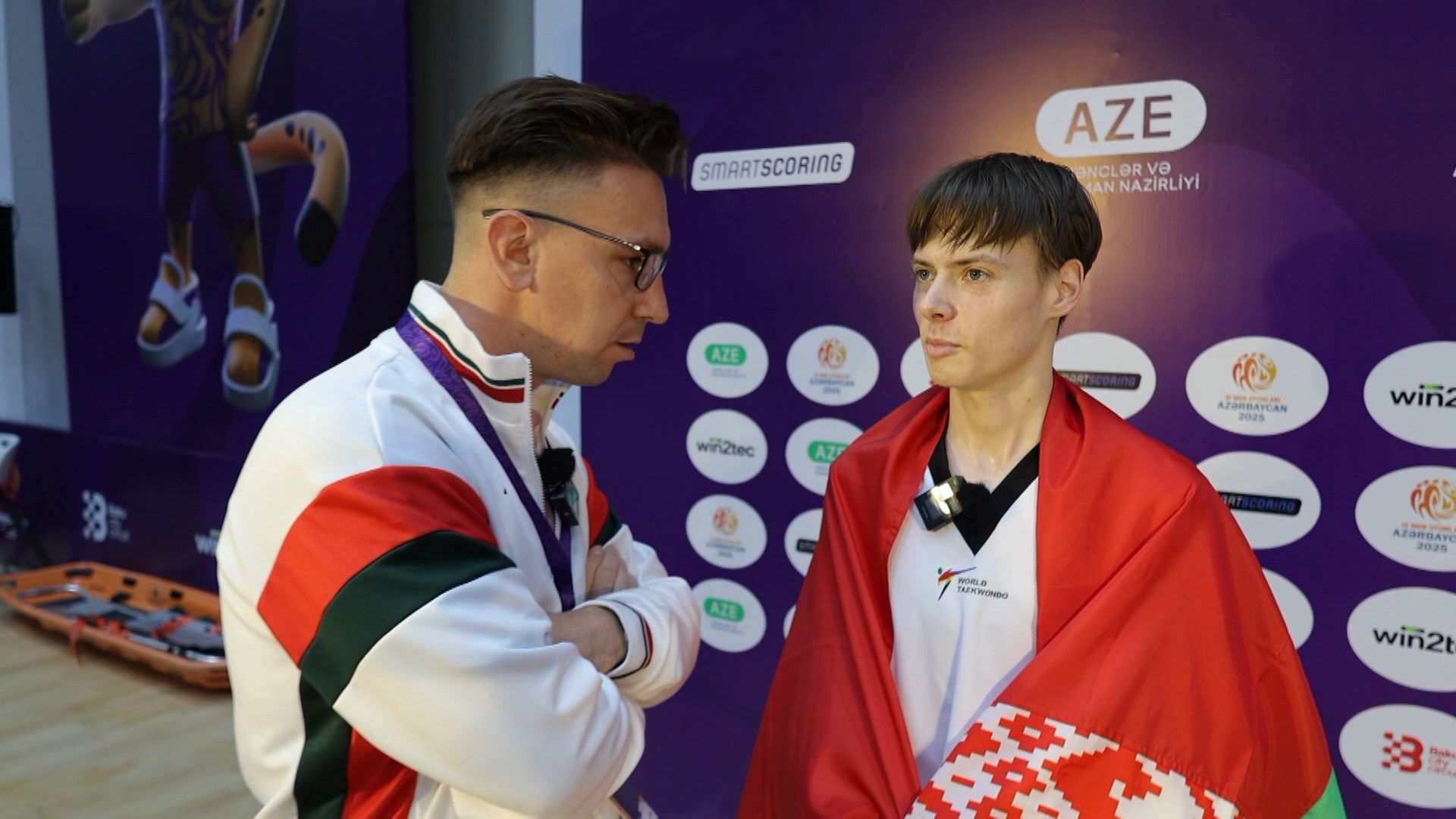Александр Козлов, чемпион III Игра стран СНГ в тхэквондо
