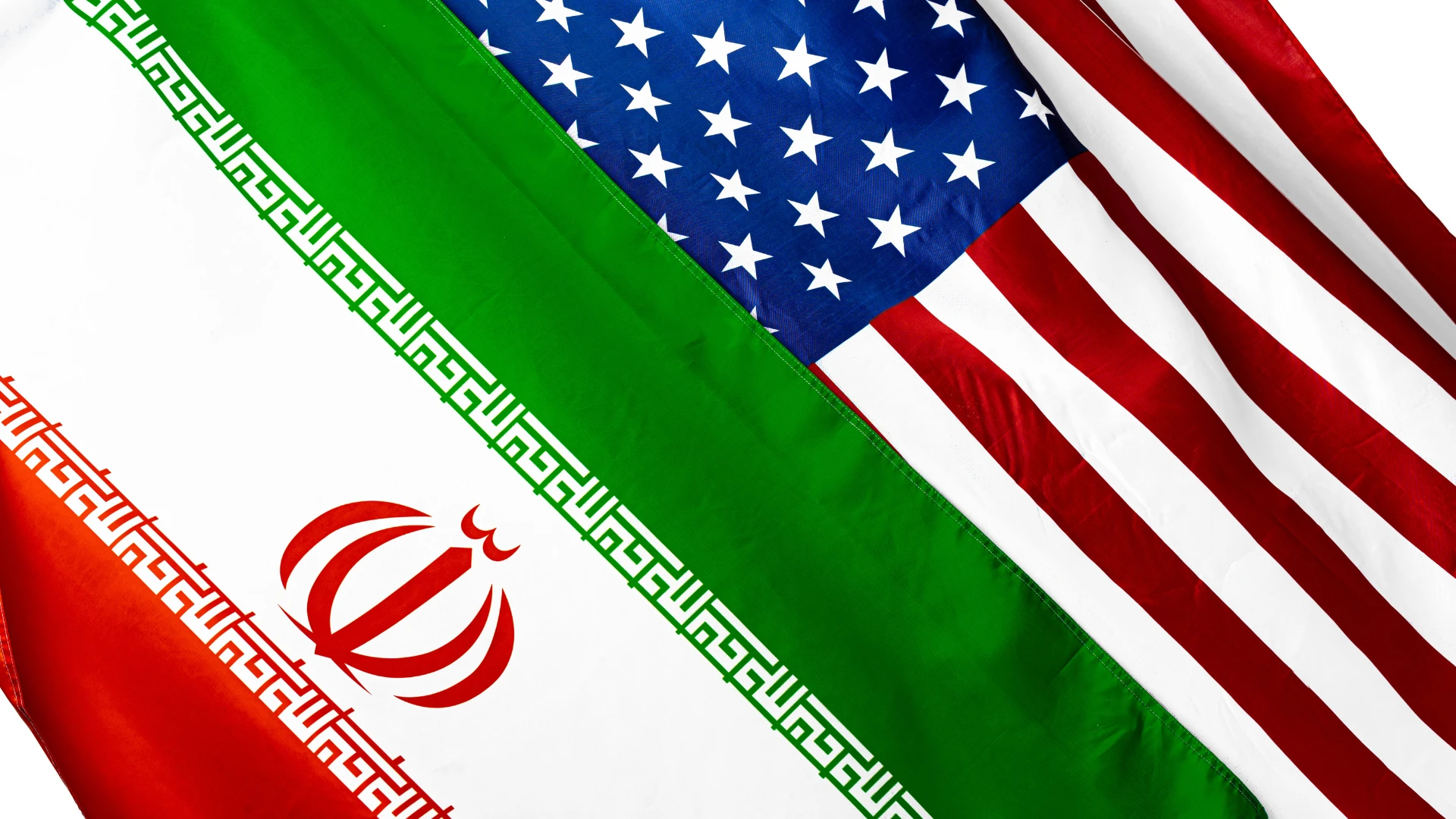флаги США и Ирана