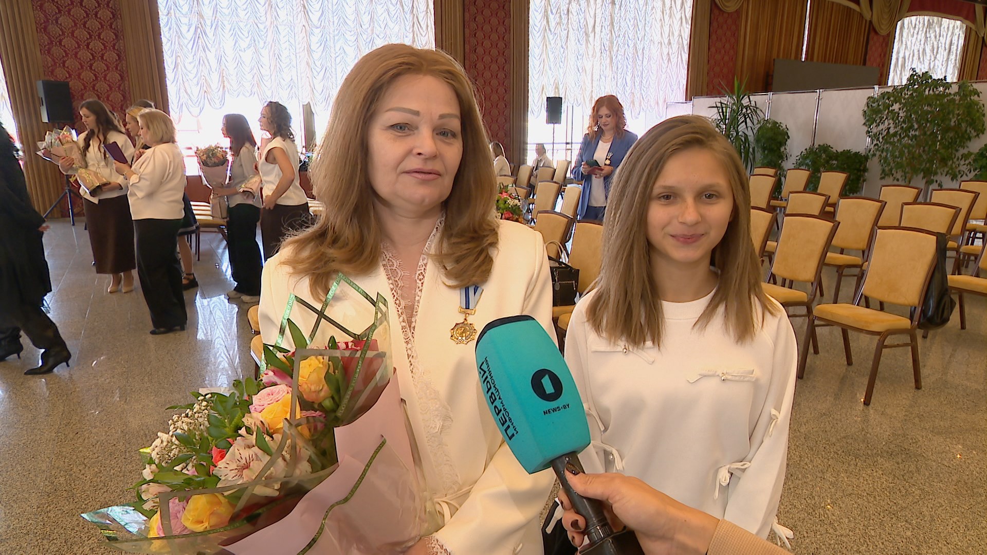 Марина Шарапа, обладательница ордена Матери