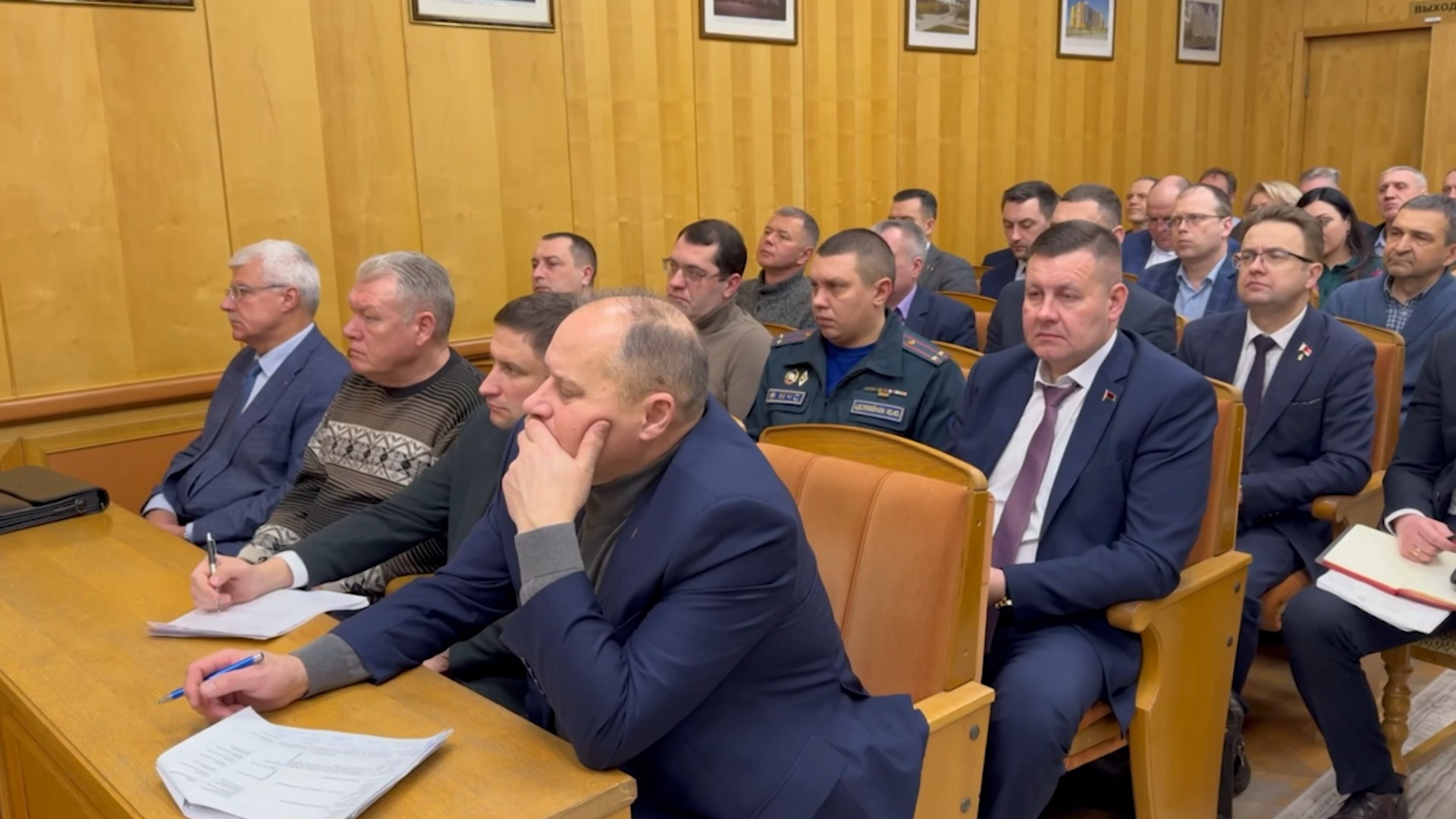 заседание в горисполкоме Могилева