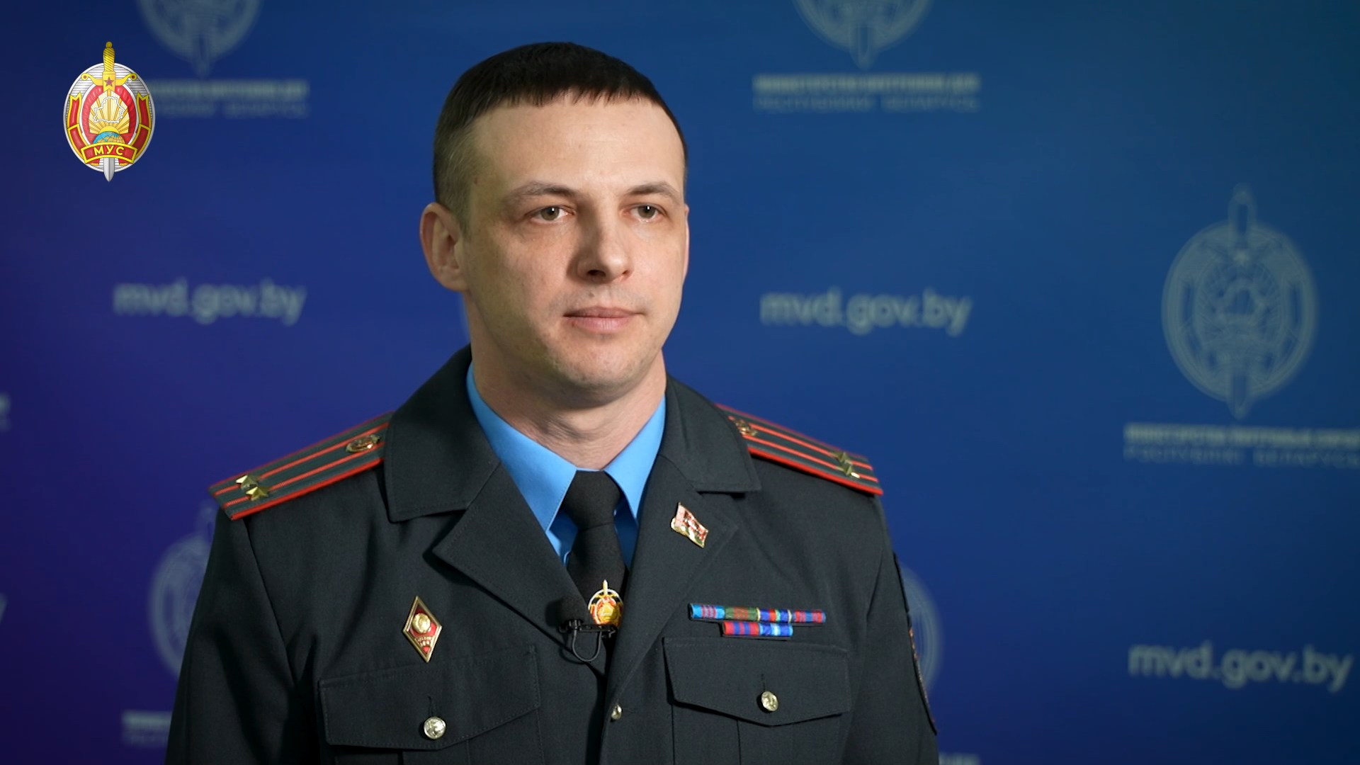 Олег Бобрович, начальник отдела 10-го управления (по Минской области) ГУБОПиК МВД Беларуси