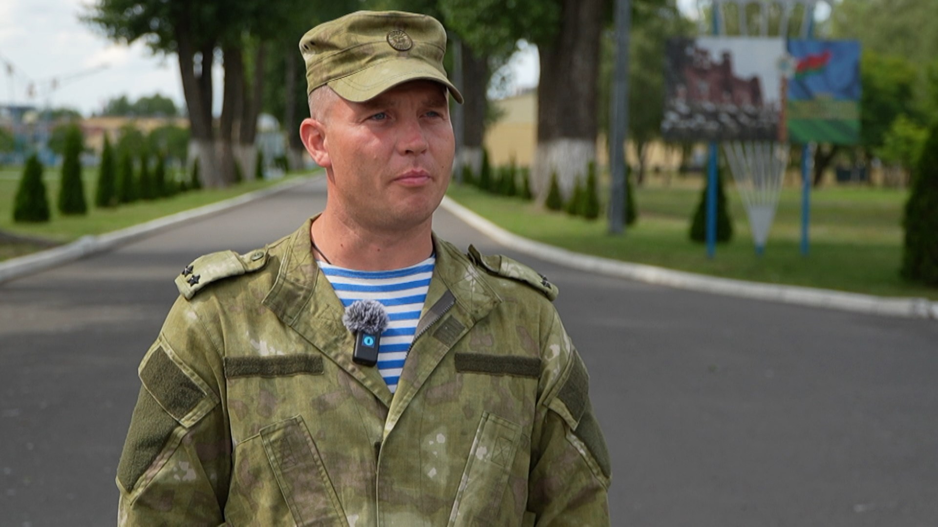 Иван Денисенко первый замкомандира 38-й Брестской отдельной гвардейской десантно-штурмовой бригады Иван Денисенко