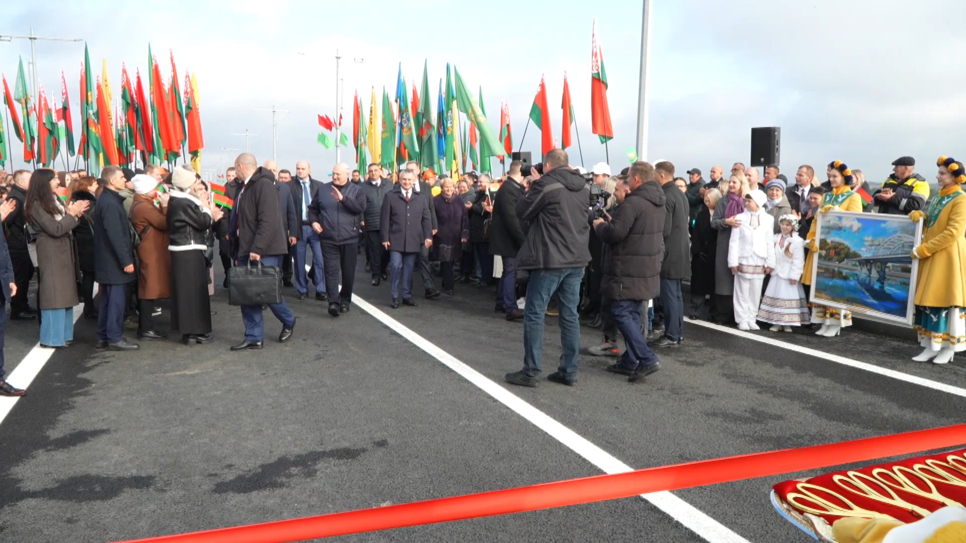 Открытия моста через Припять