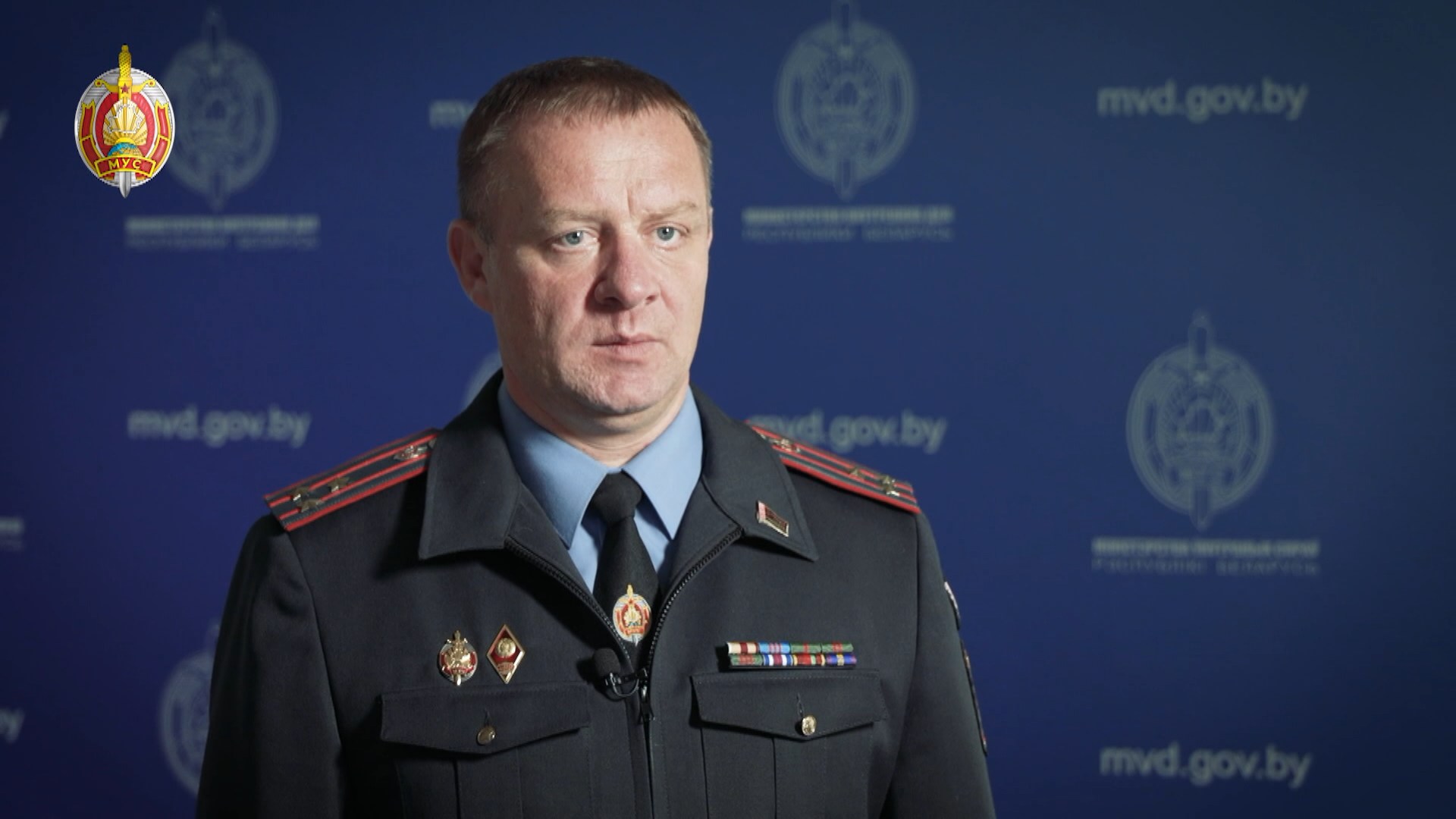 Сергей Мирончик, замначальника ГУОПП МВД Беларуси Сергей Мирончик, замначальника ГУОПП МВД Беларуси