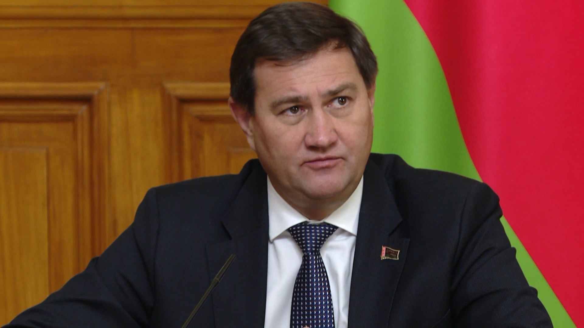 Максим Рыженков, министр иностранных дел Беларуси