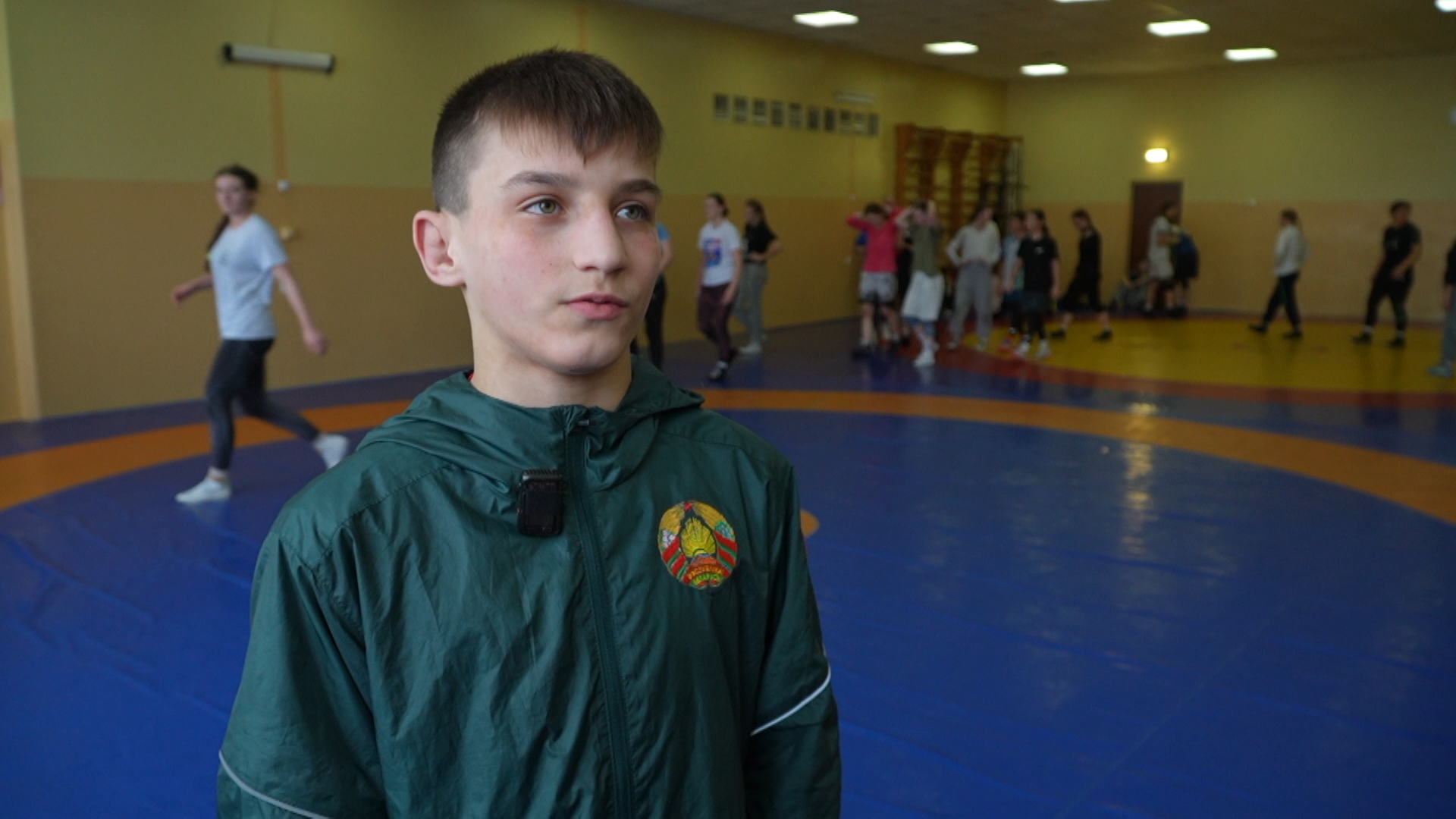 один из участников турнира "Лига храбрых"