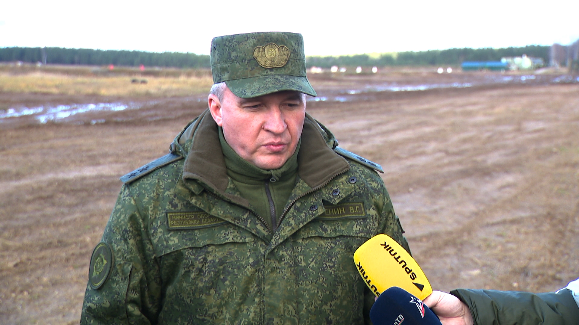 Виктор Хренин, министр обороны Беларуси