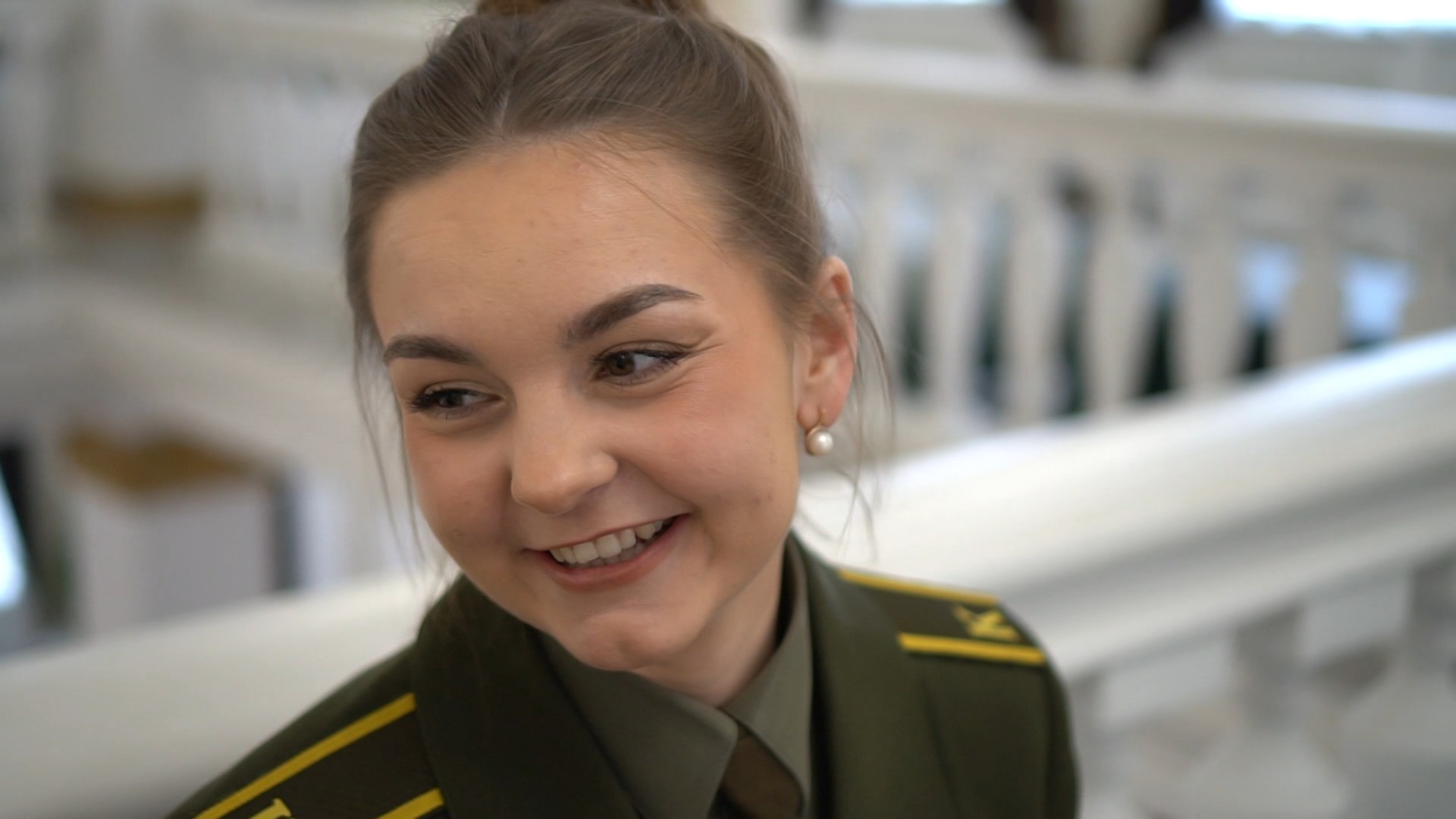 курсант Военной академии Беларуси Вера Бурко