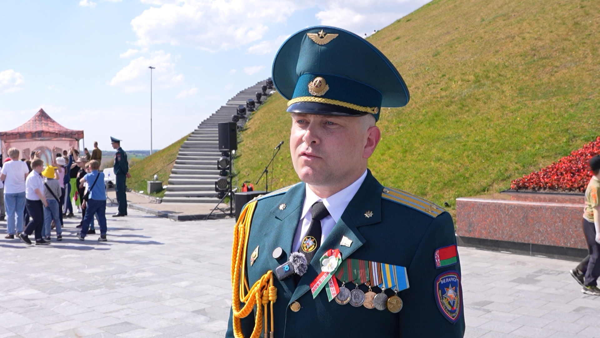 Кирилл Денисенко, заместитель начальника авиации по идеологической работе и кадровому обеспечению МЧС Беларуси