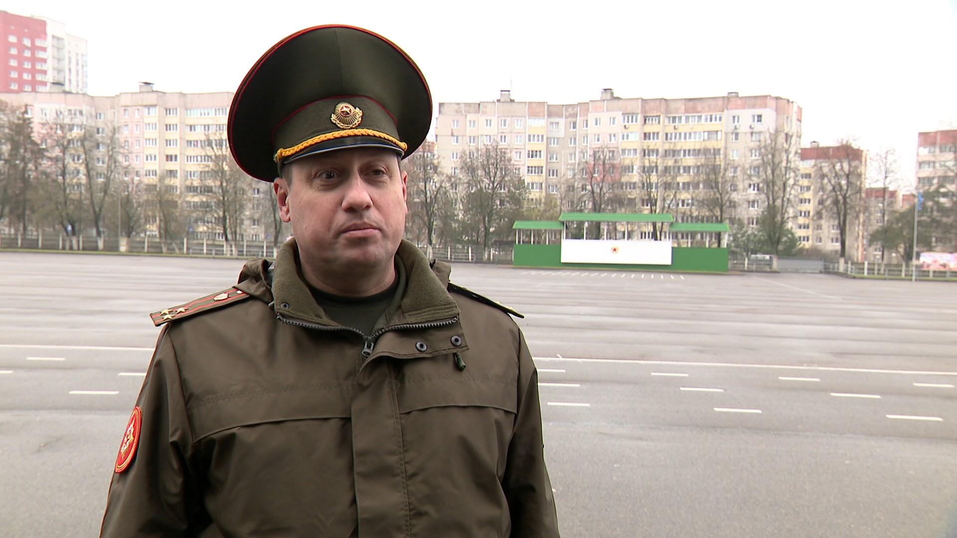 Максим Ноздрин, начальник управления жилищного обеспечения Вооруженных Сил Беларуси