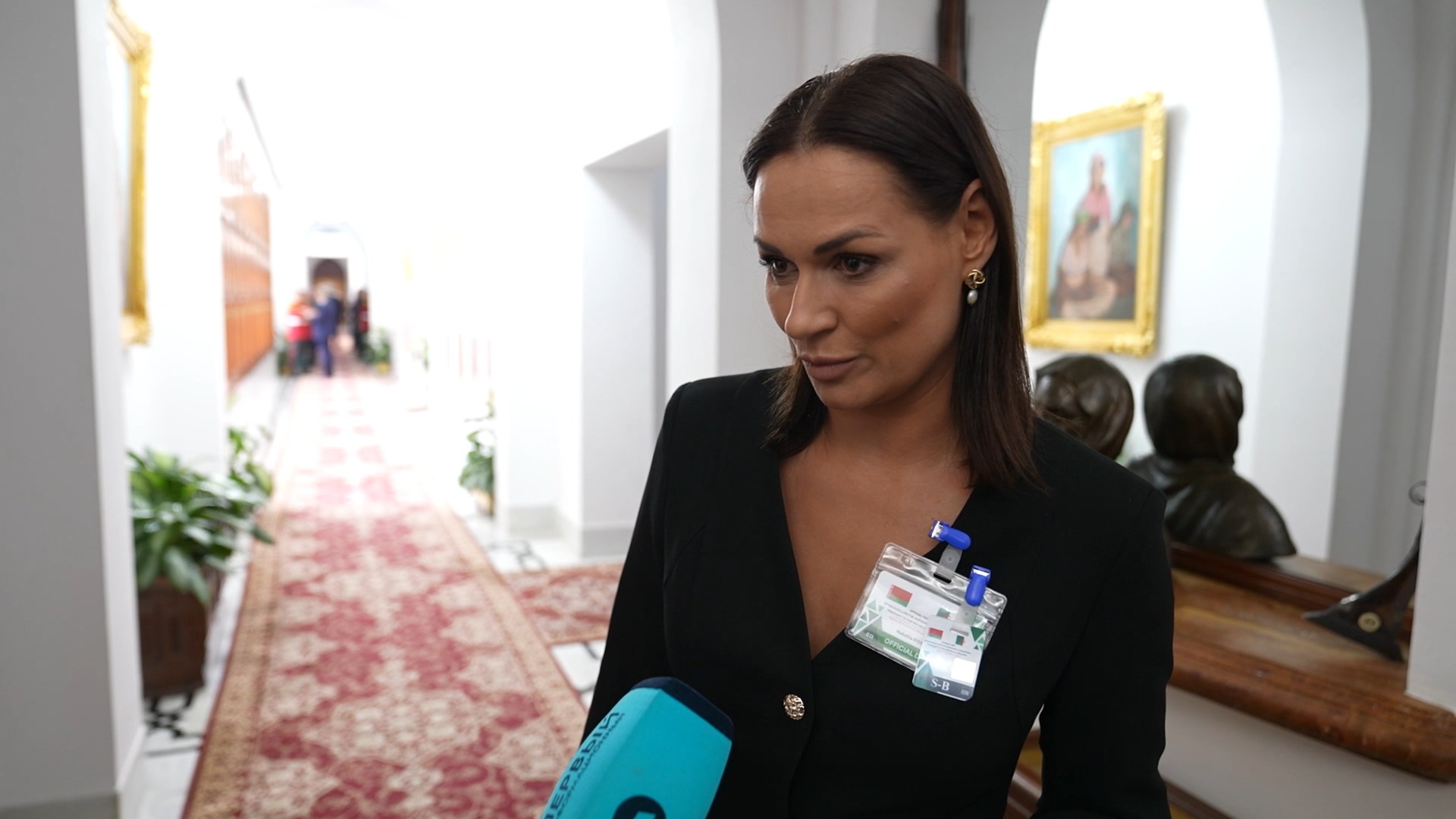 Пресс-секретарь Президента Беларуси Наталья Эйсмонт