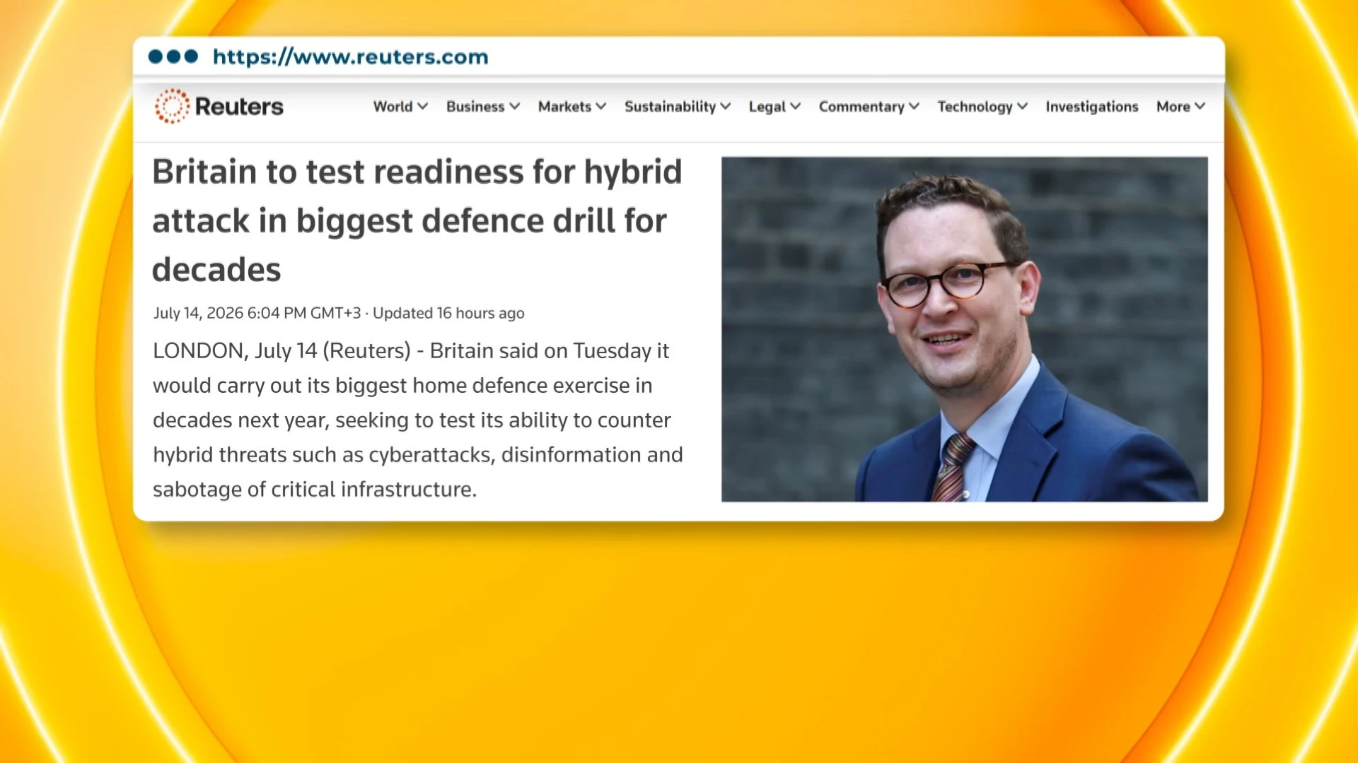 UK to Conduct Major Defense Drill Against Hybrid Threats in 2027