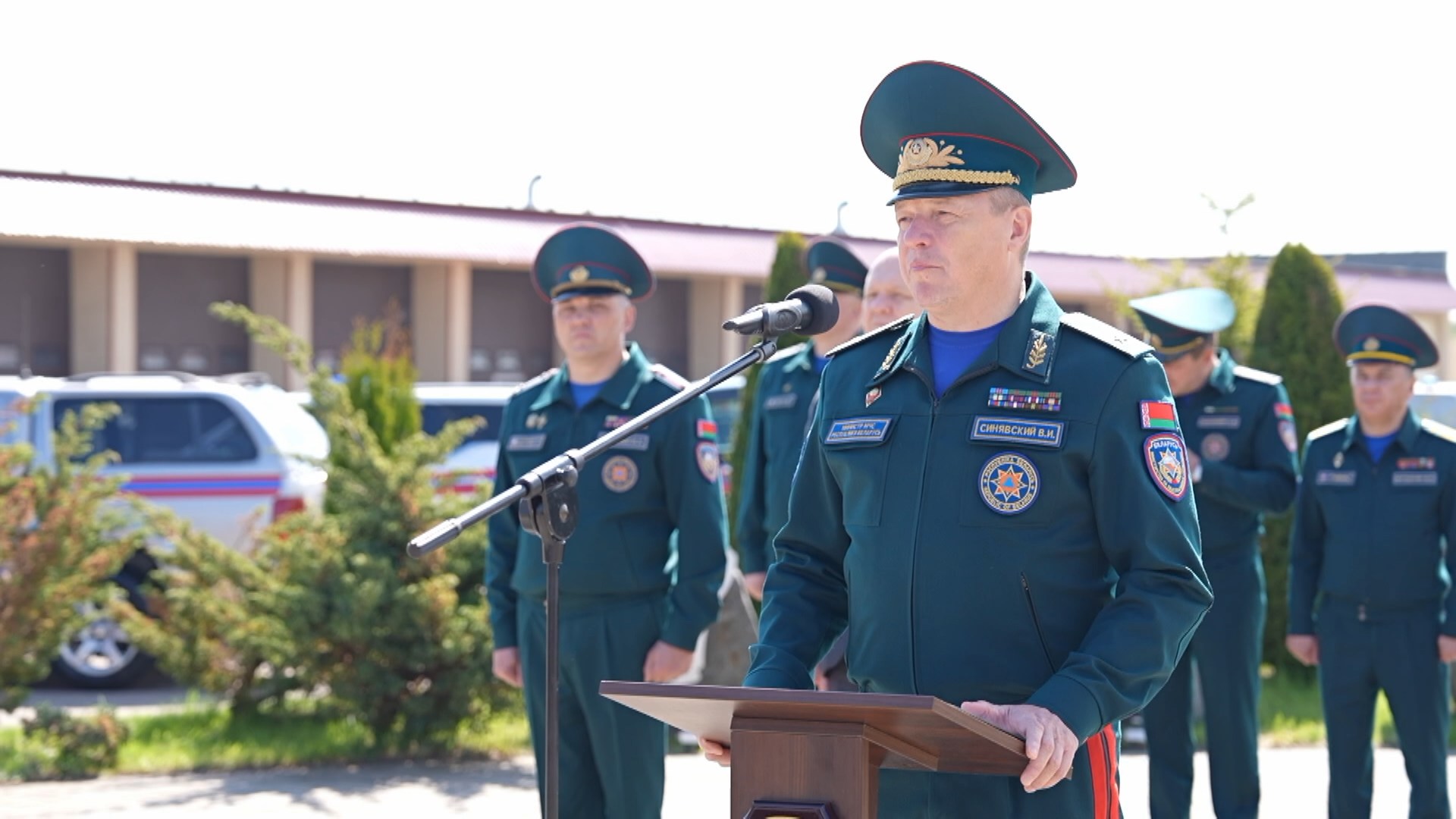 Министр по чрезвычайным ситуациям Вадим Синявский