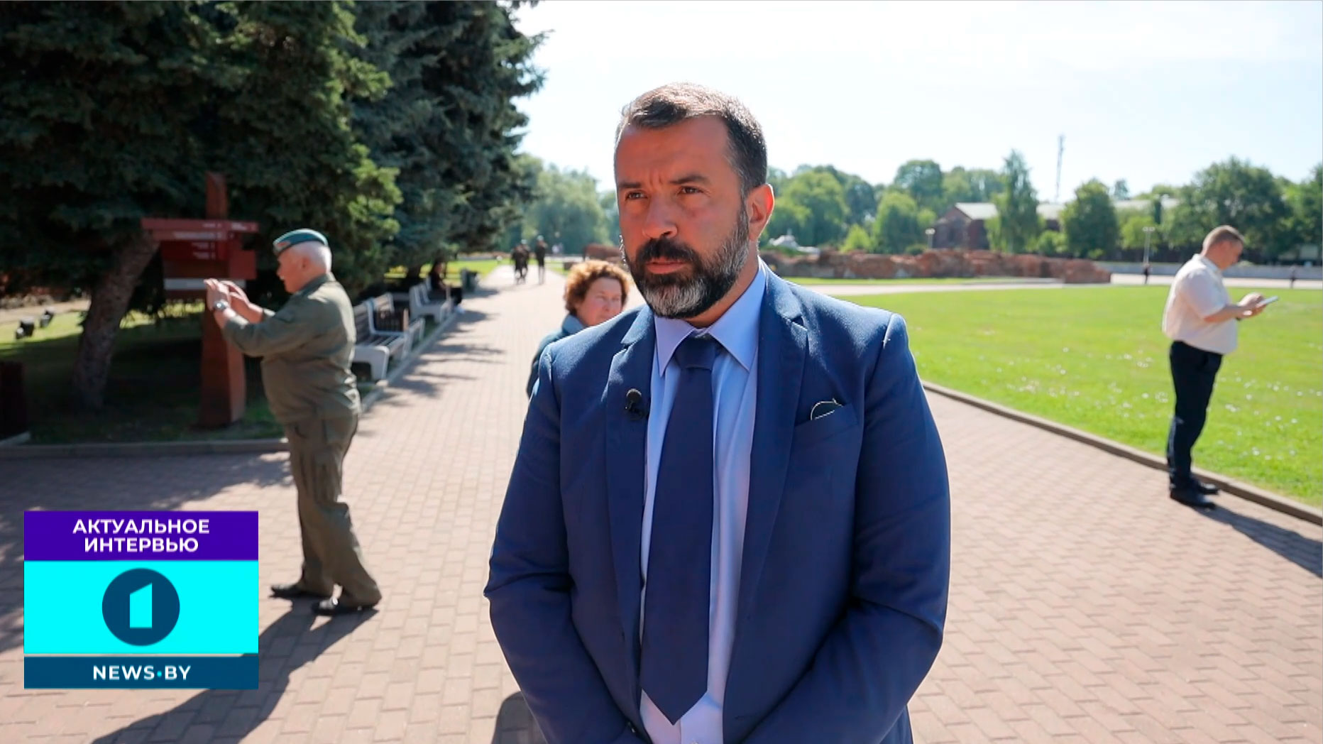 Руководитель итальянского Комитета солидарности с Беларусью Маттео Педжо