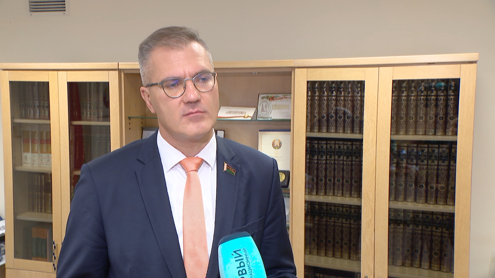 Вадим Гигин, гендиректор Национальной библиотеки, депутат Палаты представителей Национального собрания Беларуси
