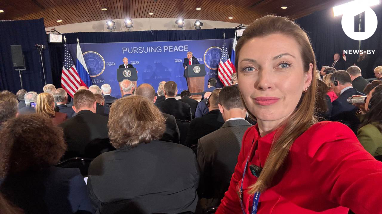 Виктория Сенкевич на переговорах Путина и Трампа на Аляске