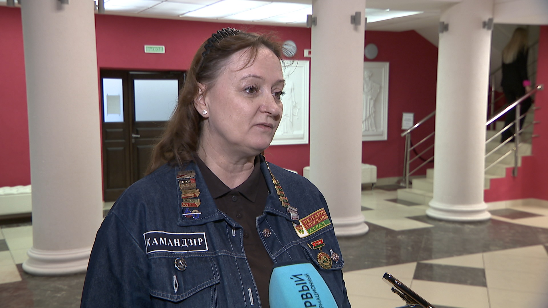 Надежда Шаховская, командир Республиканского штаба студенческих отрядов