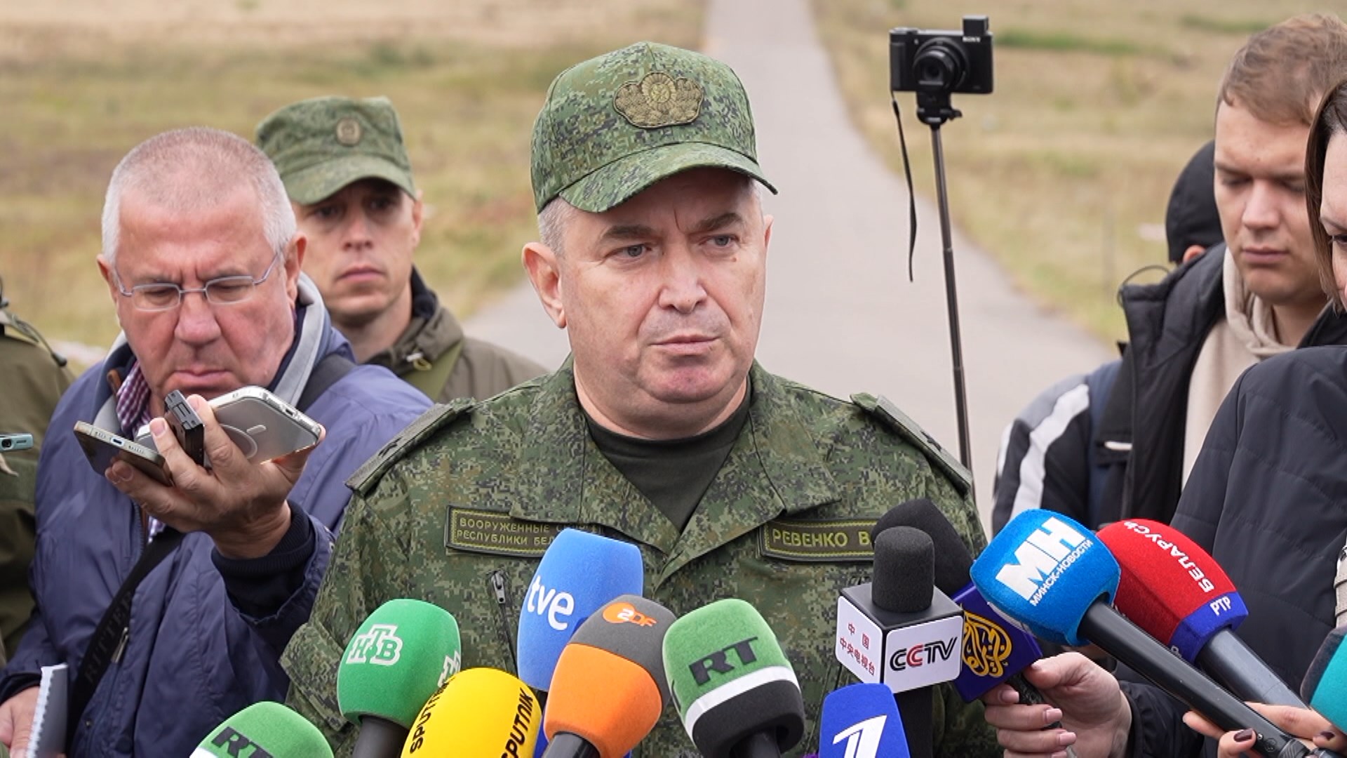 Валерий Ревенко, начальник Департамента международного военного сотрудничества Министерства обороны Беларуси