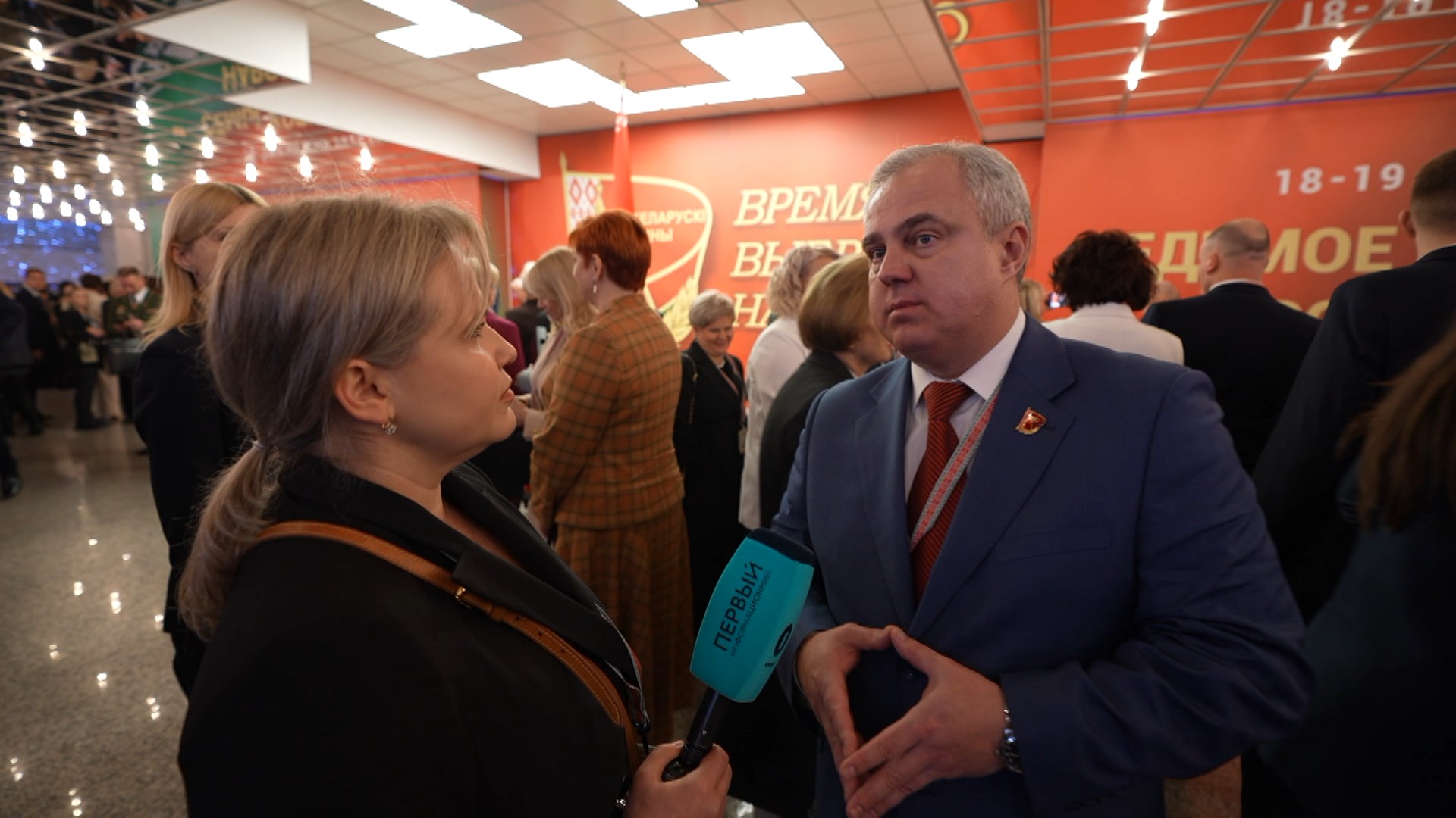 Владимир Привалов, делегат VII Всебелорусского народного собрания, председатель Гомельского горисполкома