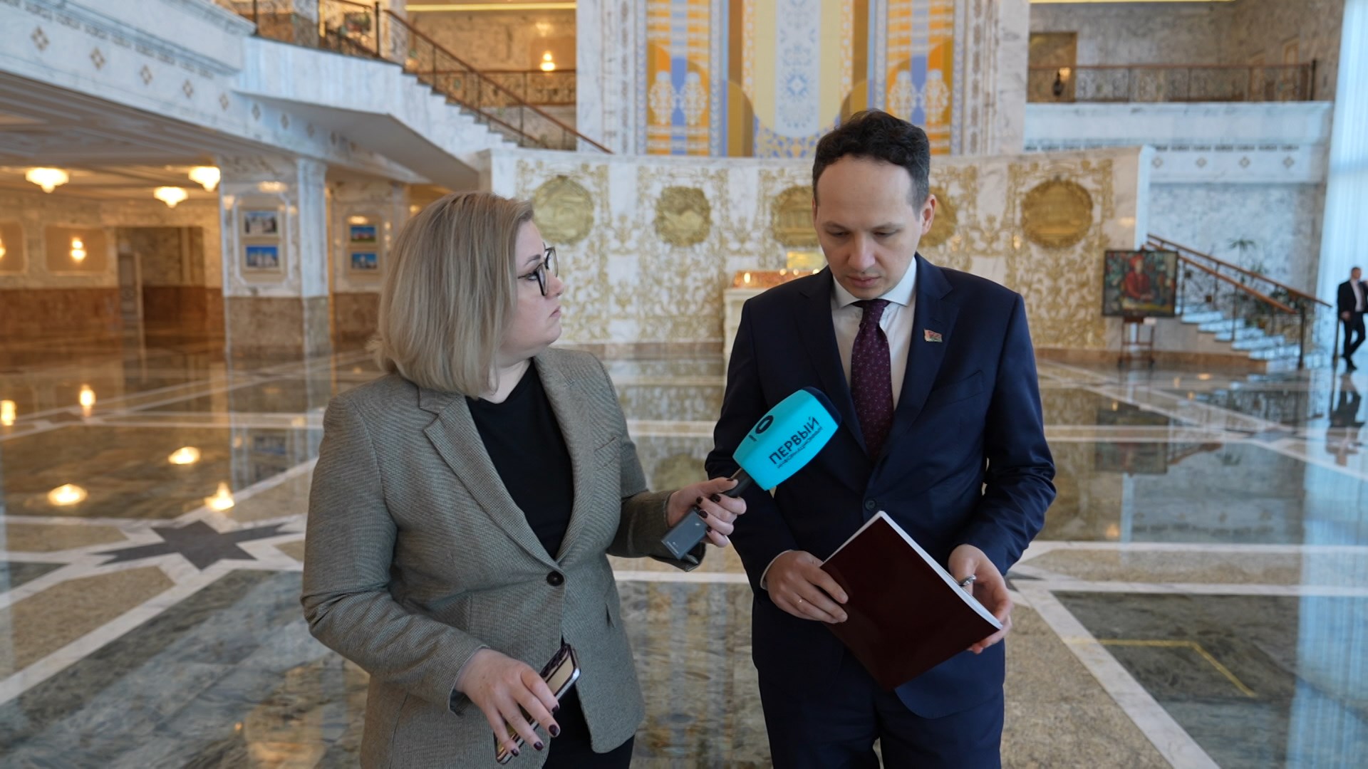 Александр Егоров, первый зампредседателя правления Национального банка Беларуси