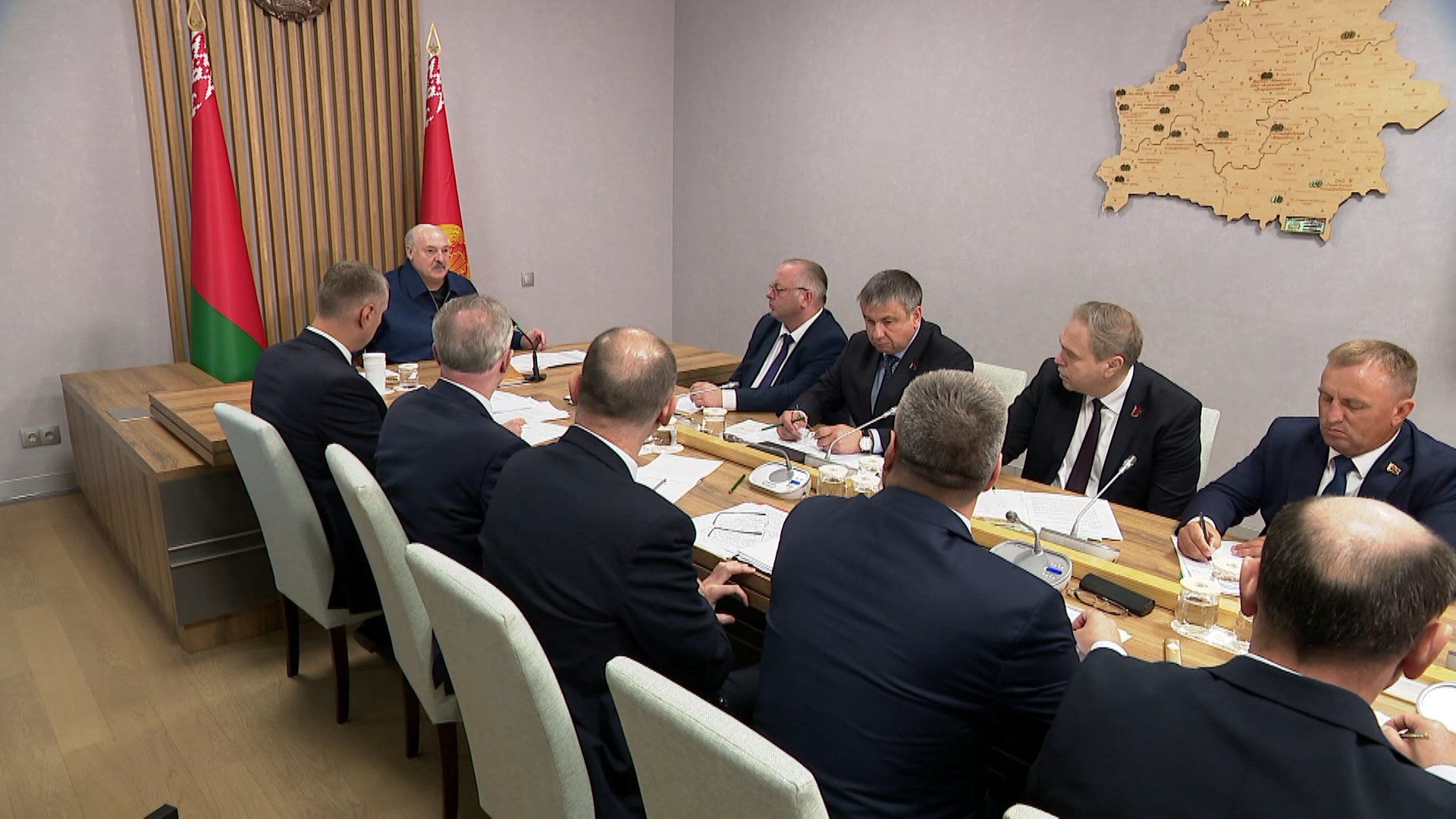Александр Лукашенко, совещание