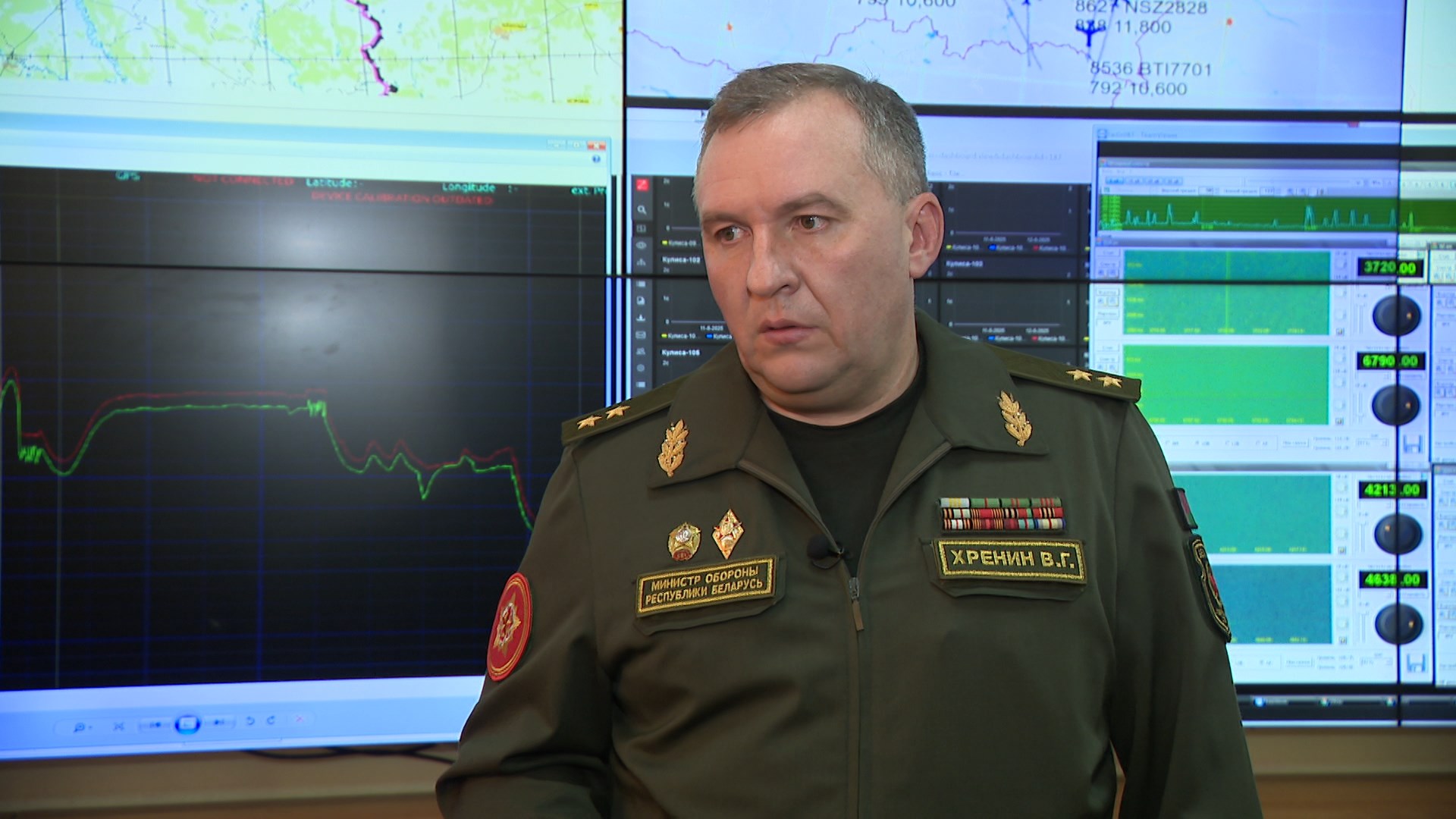 Виктор Хренин, министр обороны Беларуси